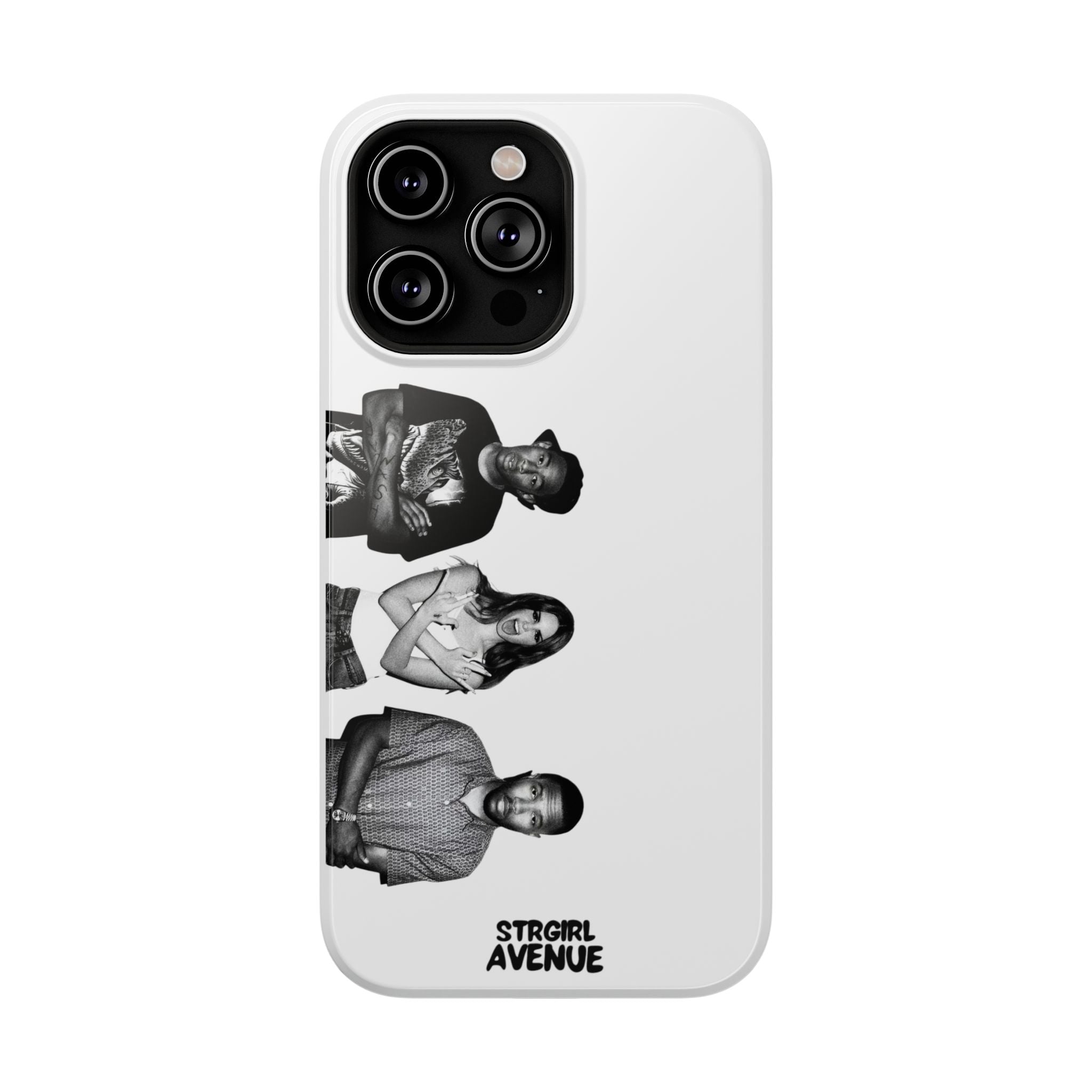 “golden trio” protective phone case