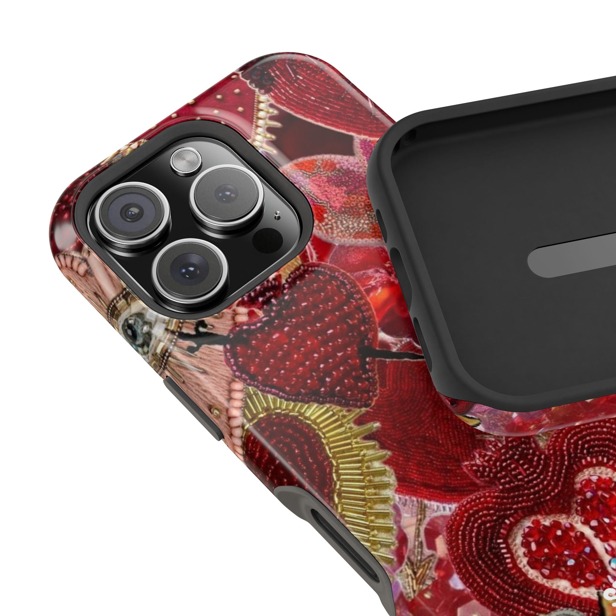 “Red jewel ” protective phone case