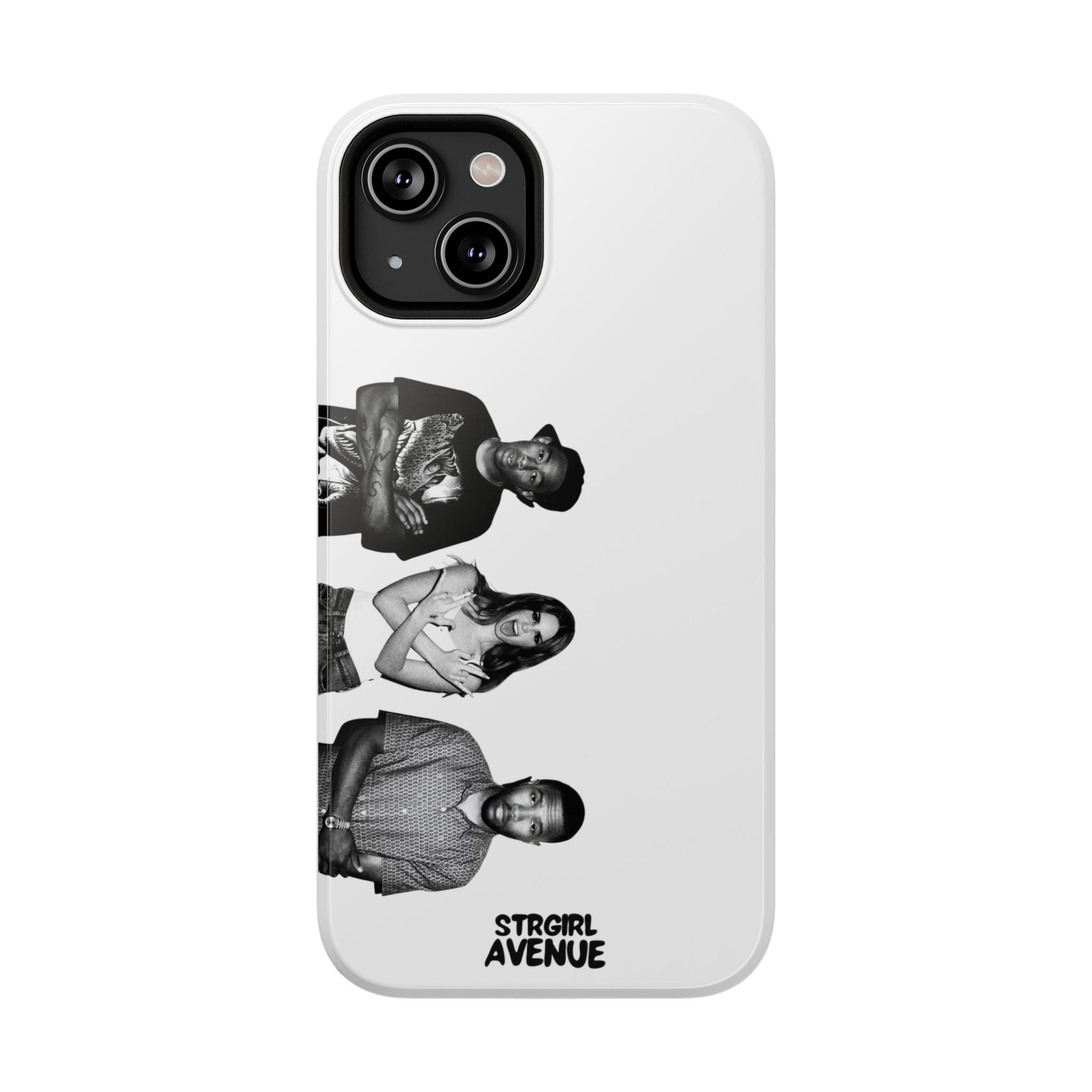 “golden trio” protective phone case