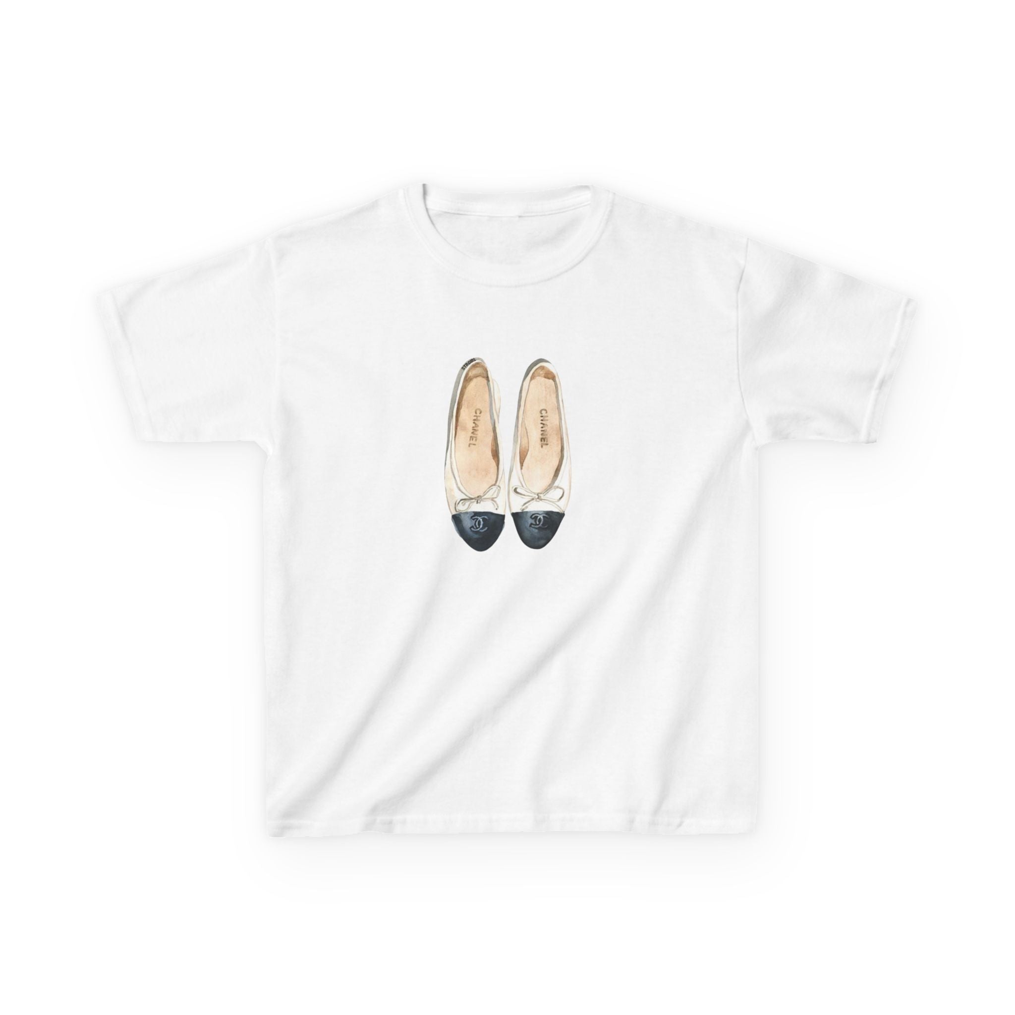 “Channel steps” baby tee