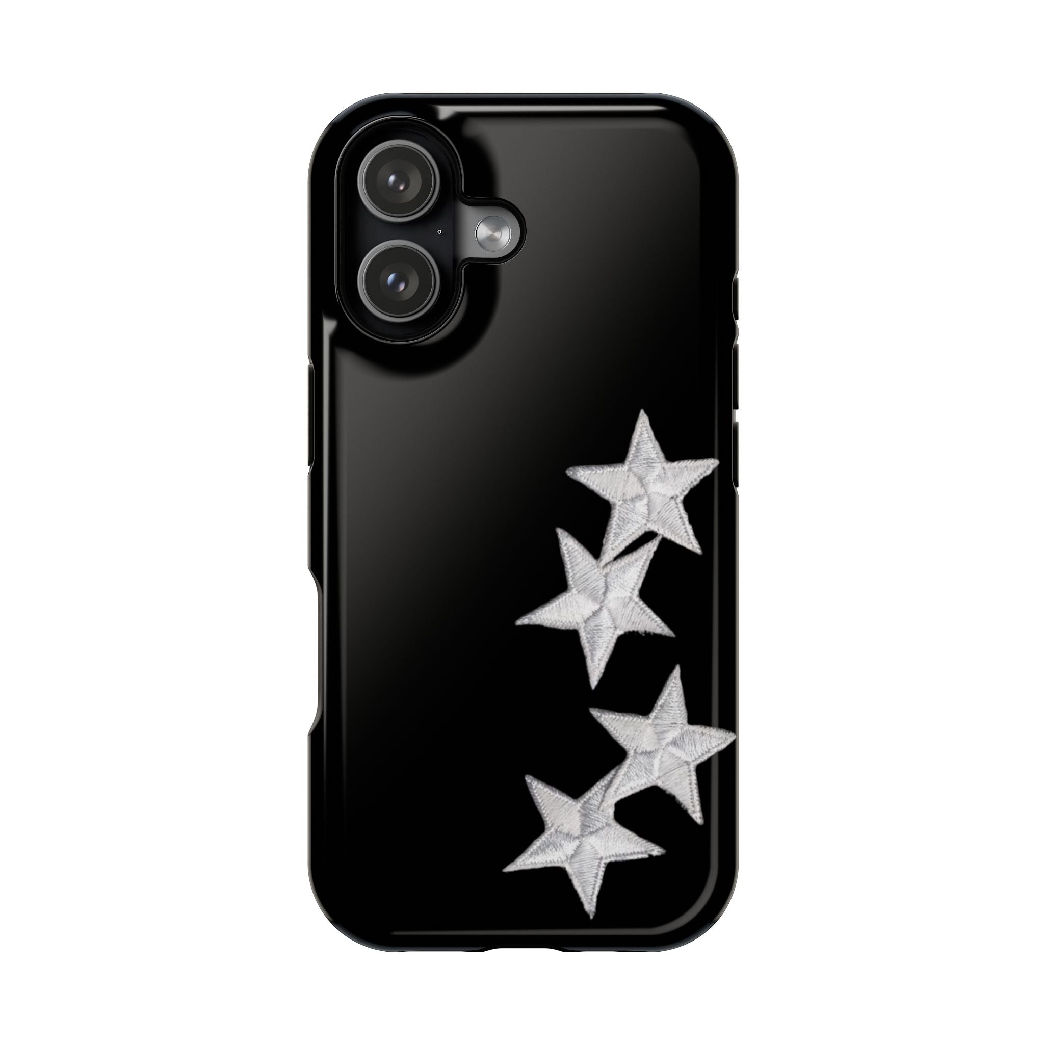 “silver stars” protective phone case