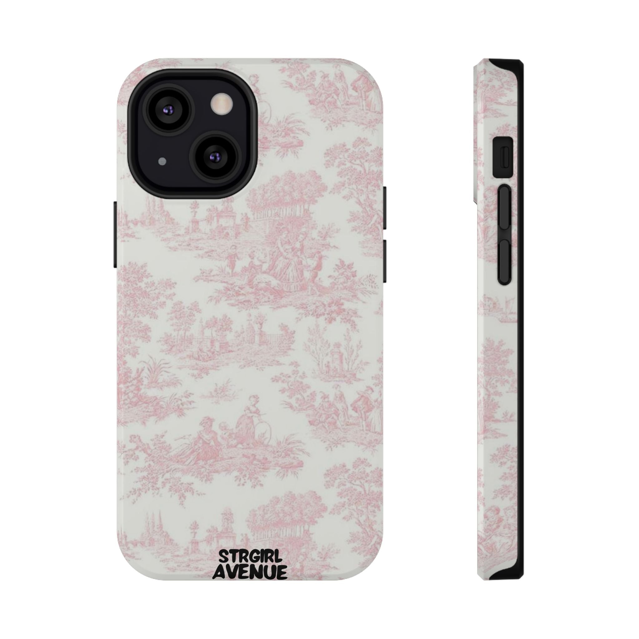 “Pink gardens” protective phone case