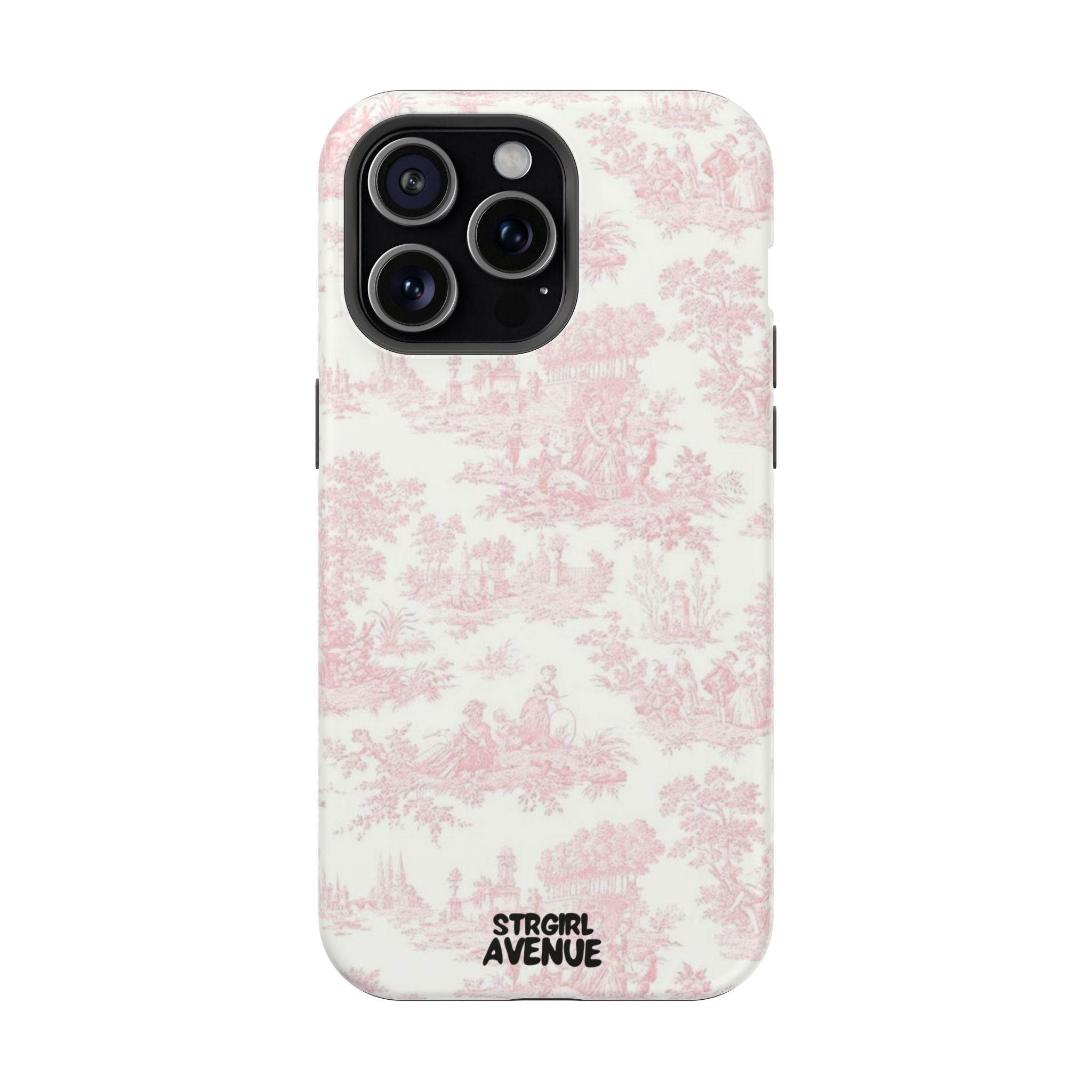 “Pink gardens” protective phone case