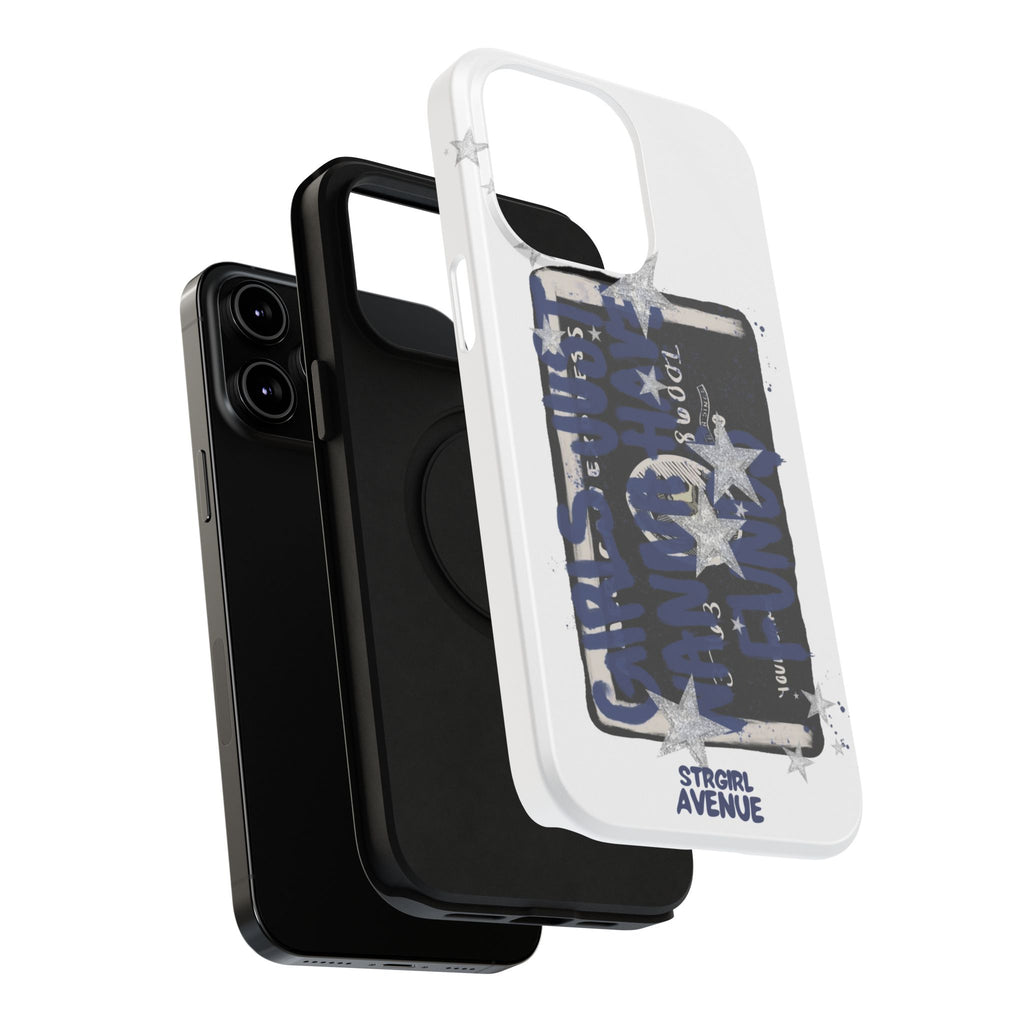 “wanna have funds” protective phone case