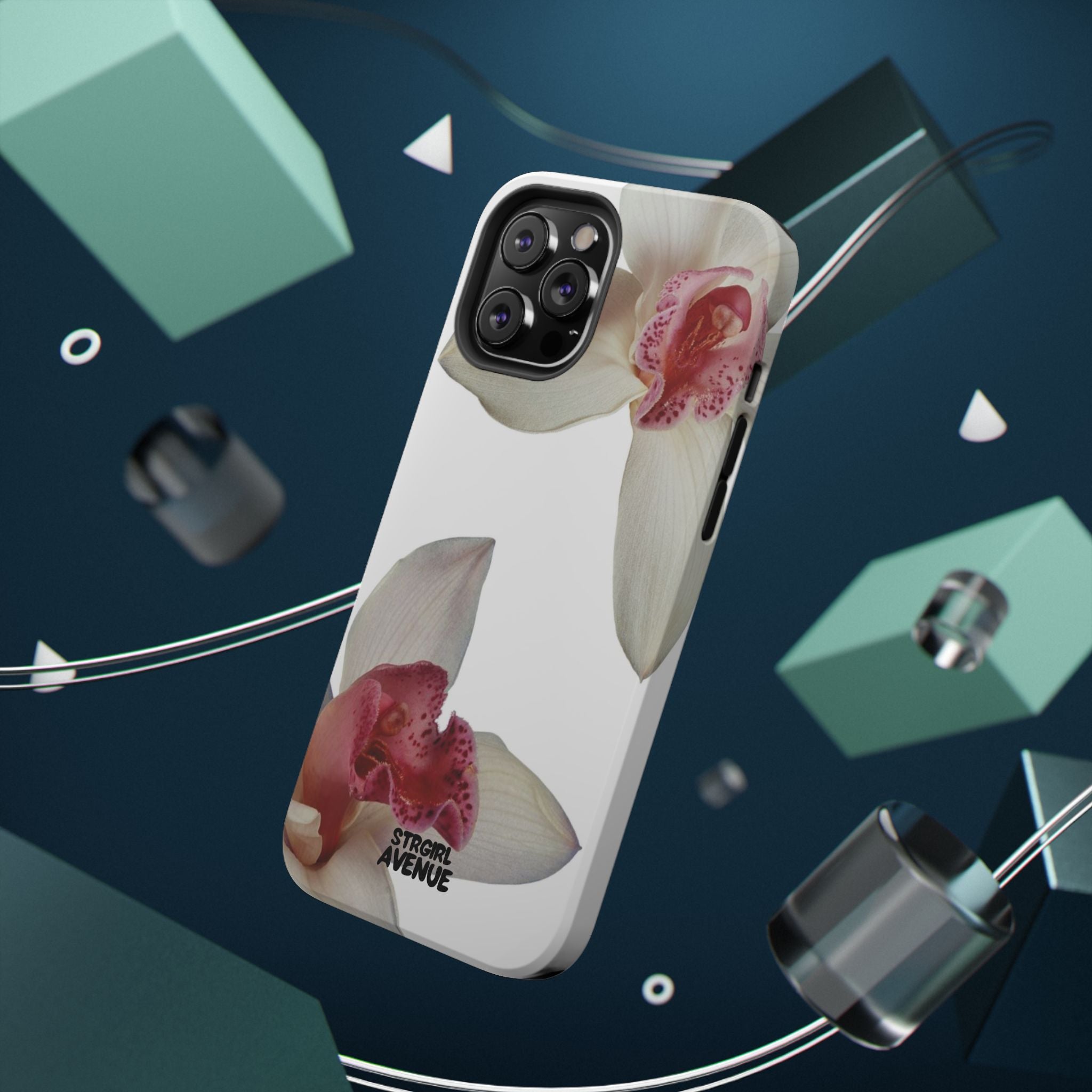 “Orchid 04” protective phone case
