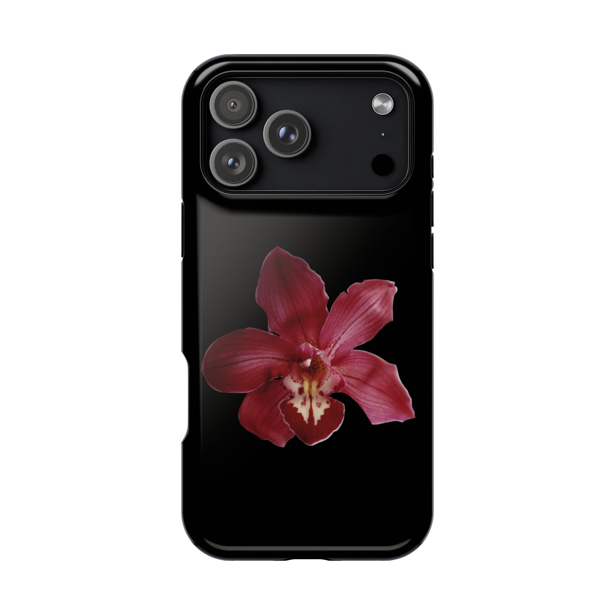 “orchid 00” protective phone case