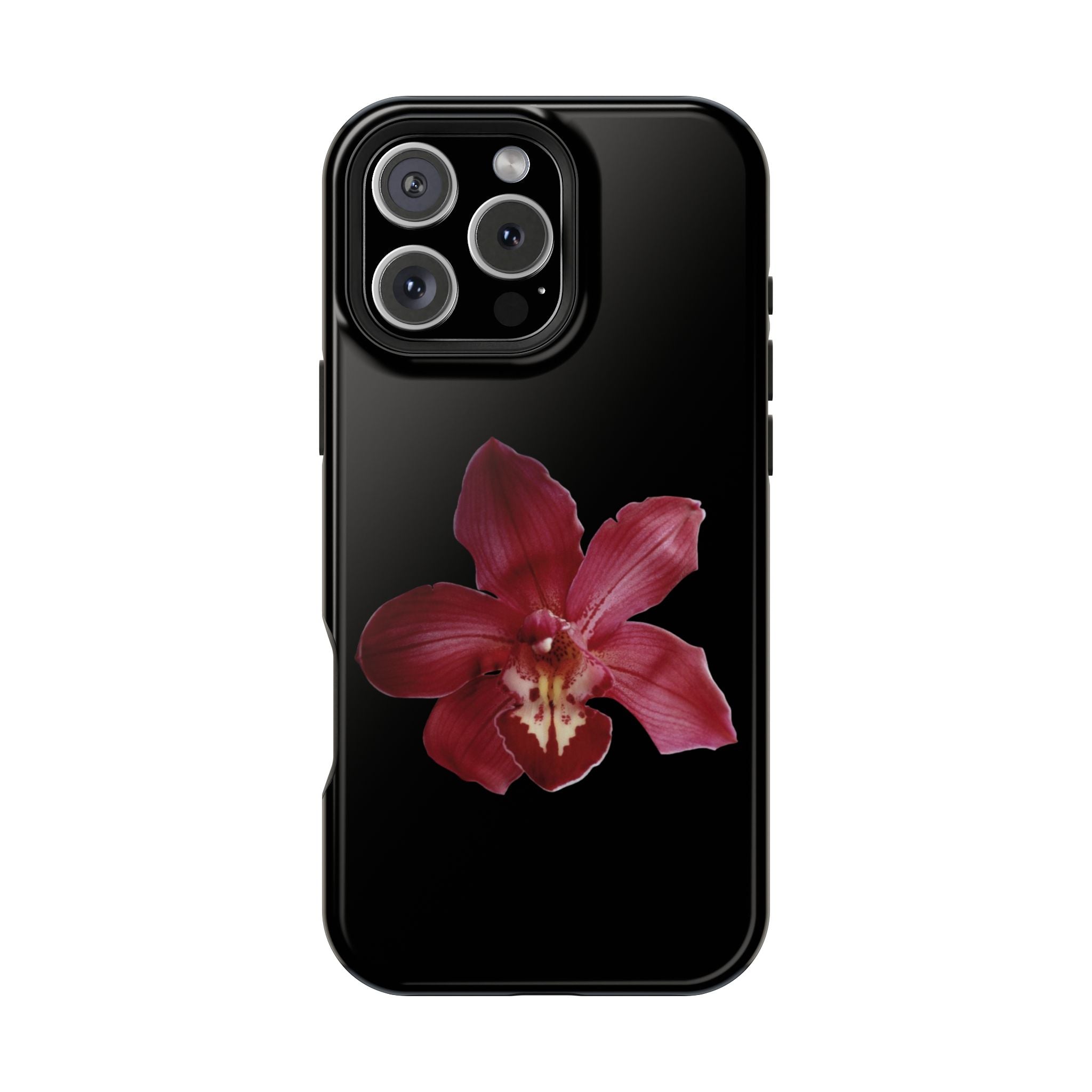 “orchid 00” protective phone case