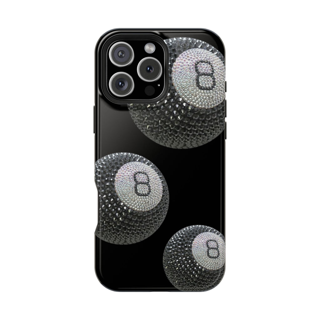 “black 8 ball” protective phone case