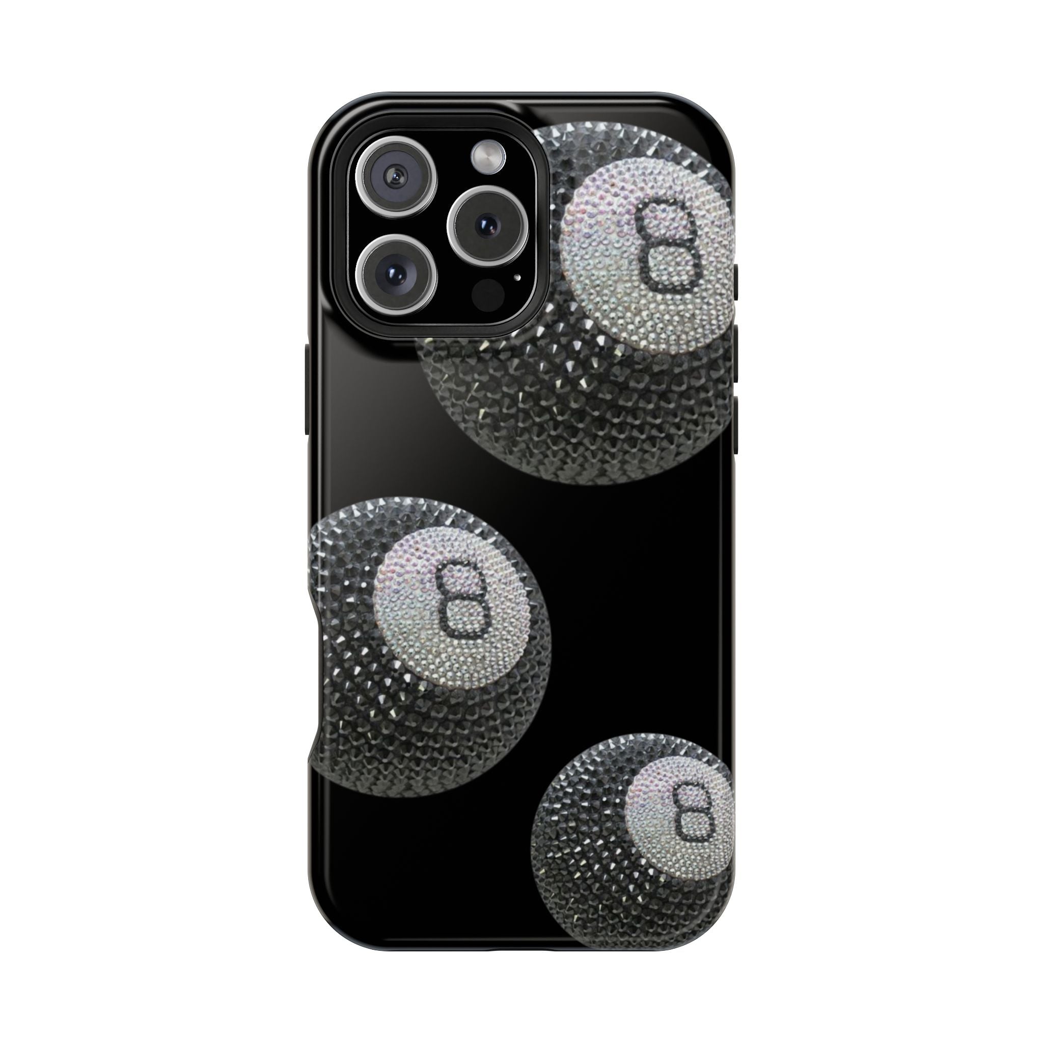 “black 8 ball” protective phone case