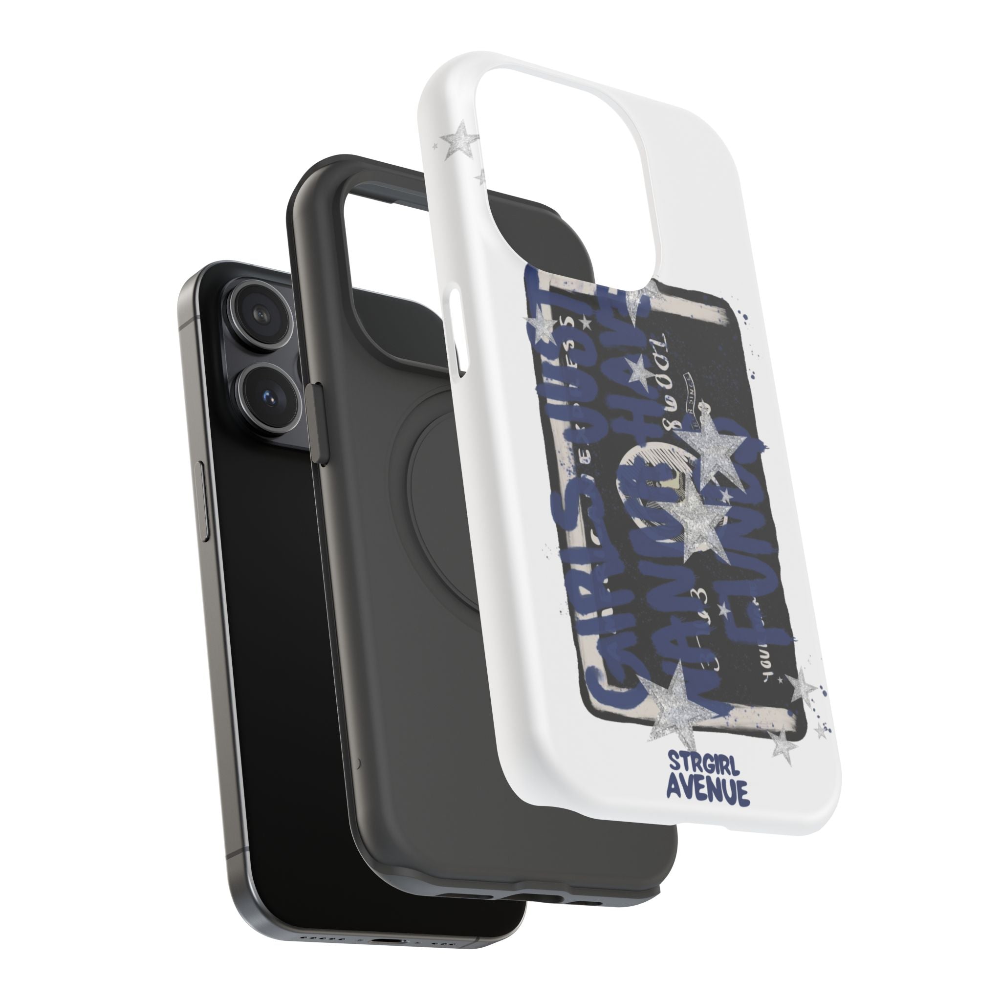 “wanna have funds” protective phone case