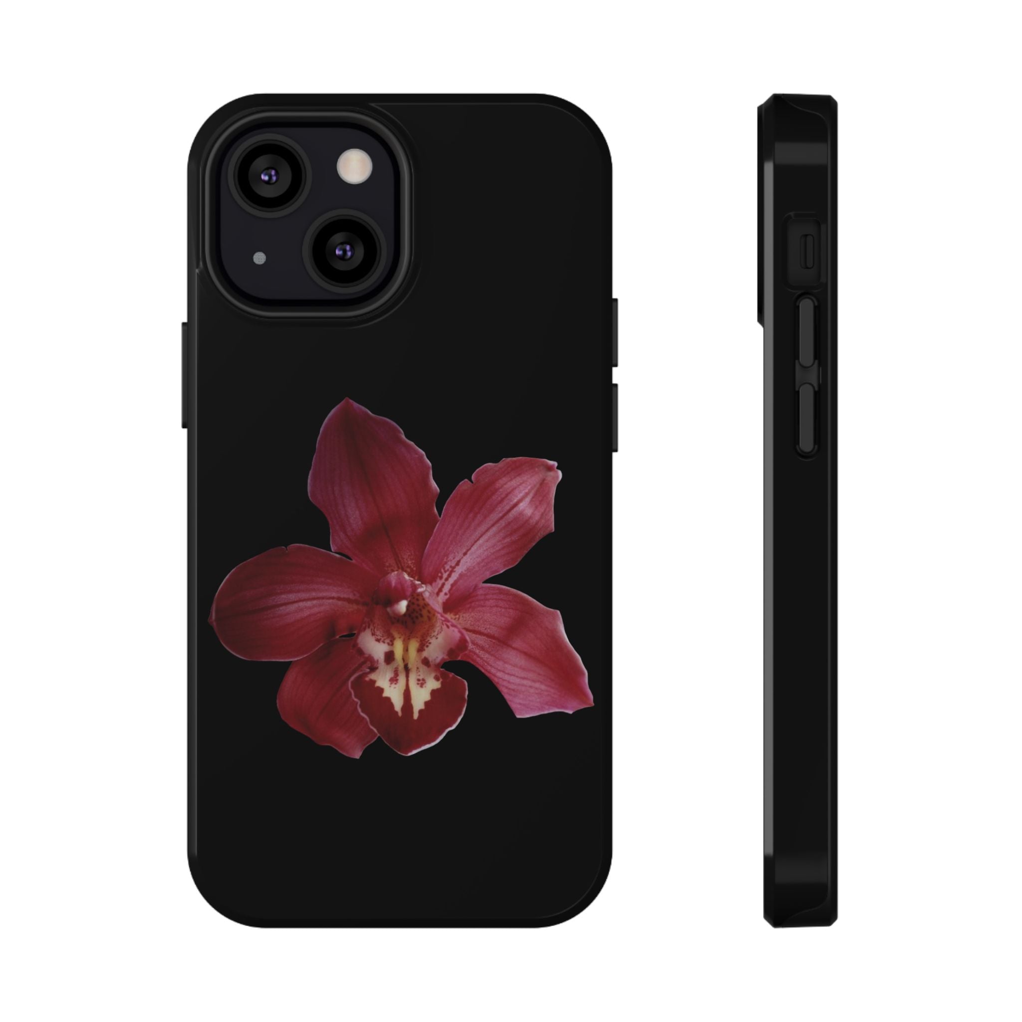 “orchid 00” protective phone case