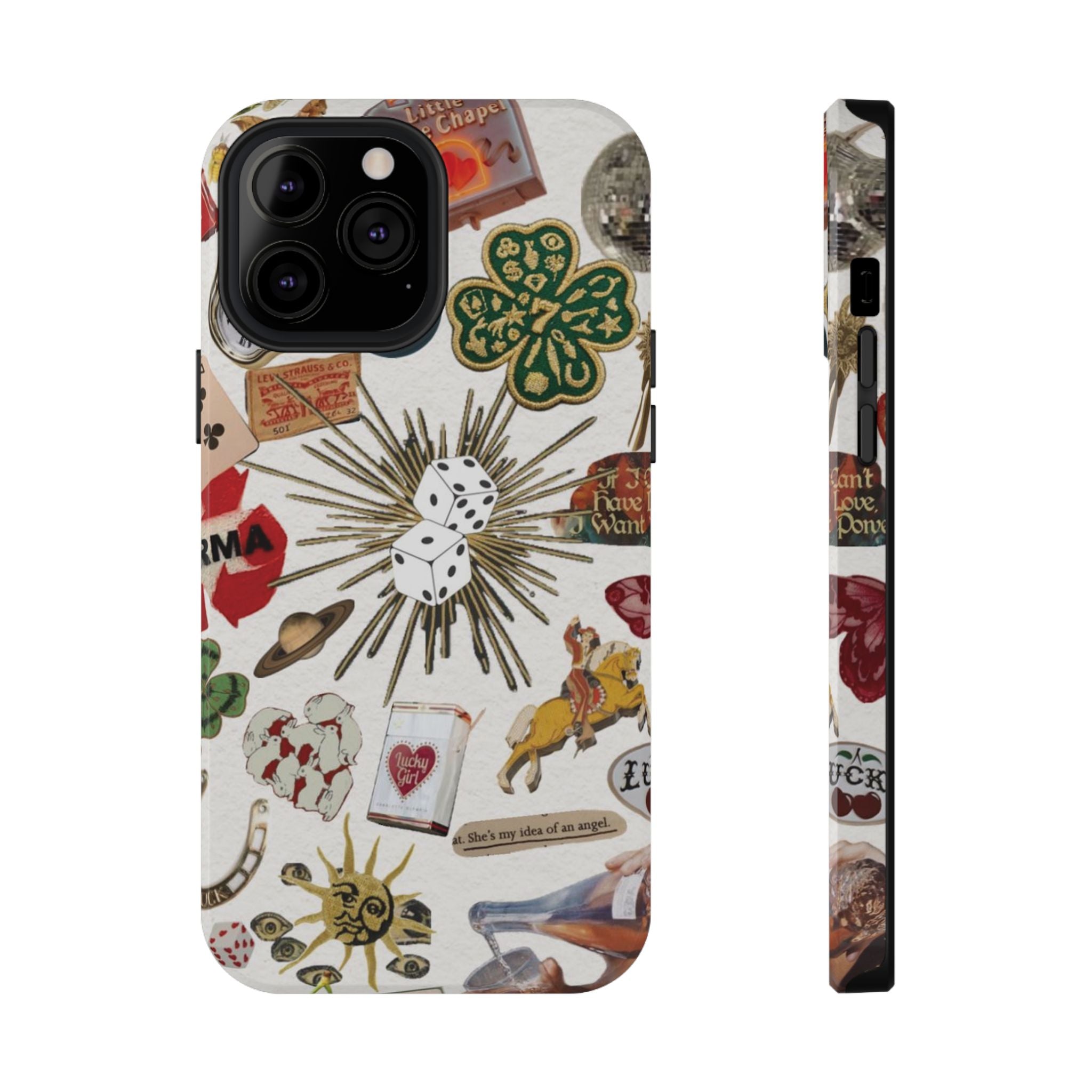 “throw a dice” protective phone case