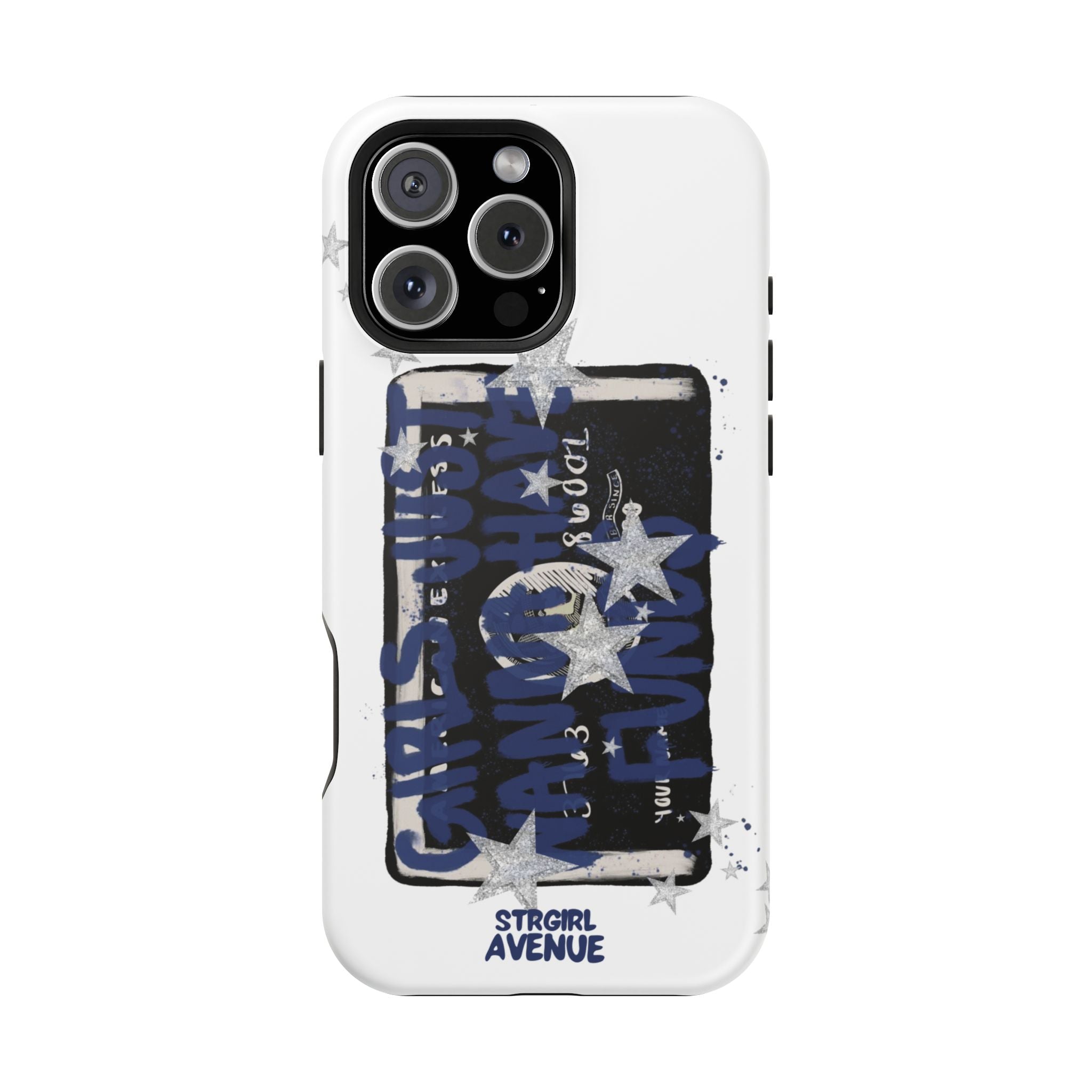 “wanna have funds” protective phone case