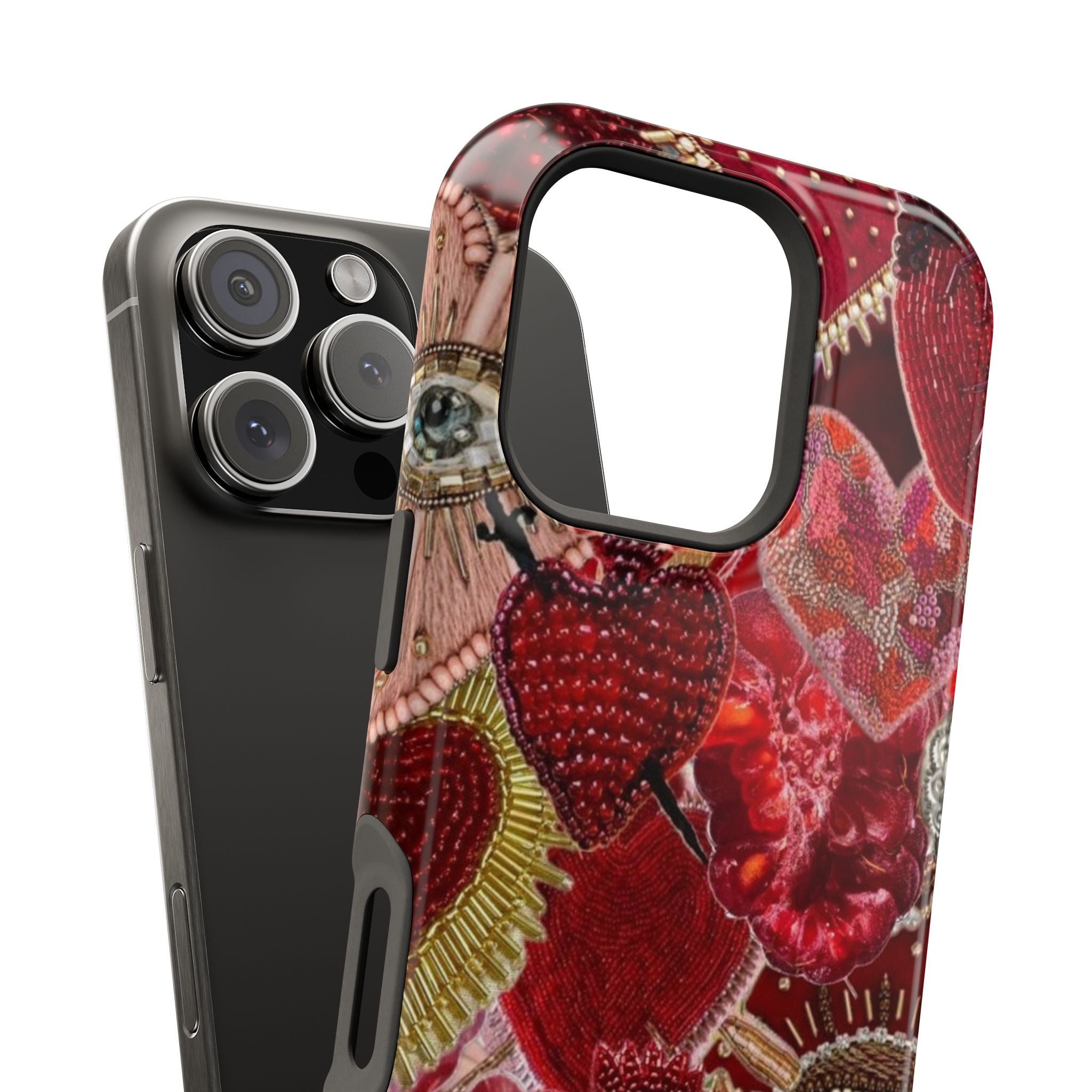 “Red jewel ” protective phone case