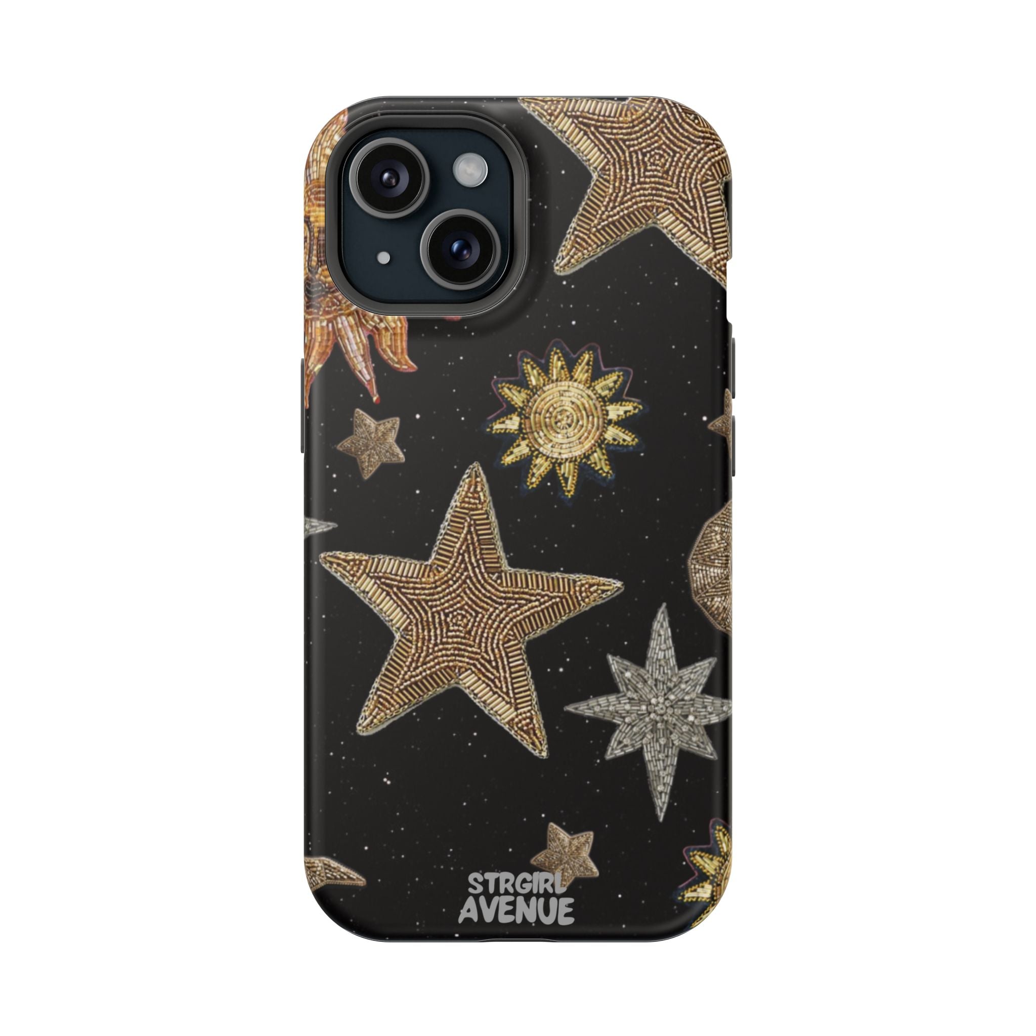 “Cosmic glow” protective phone case