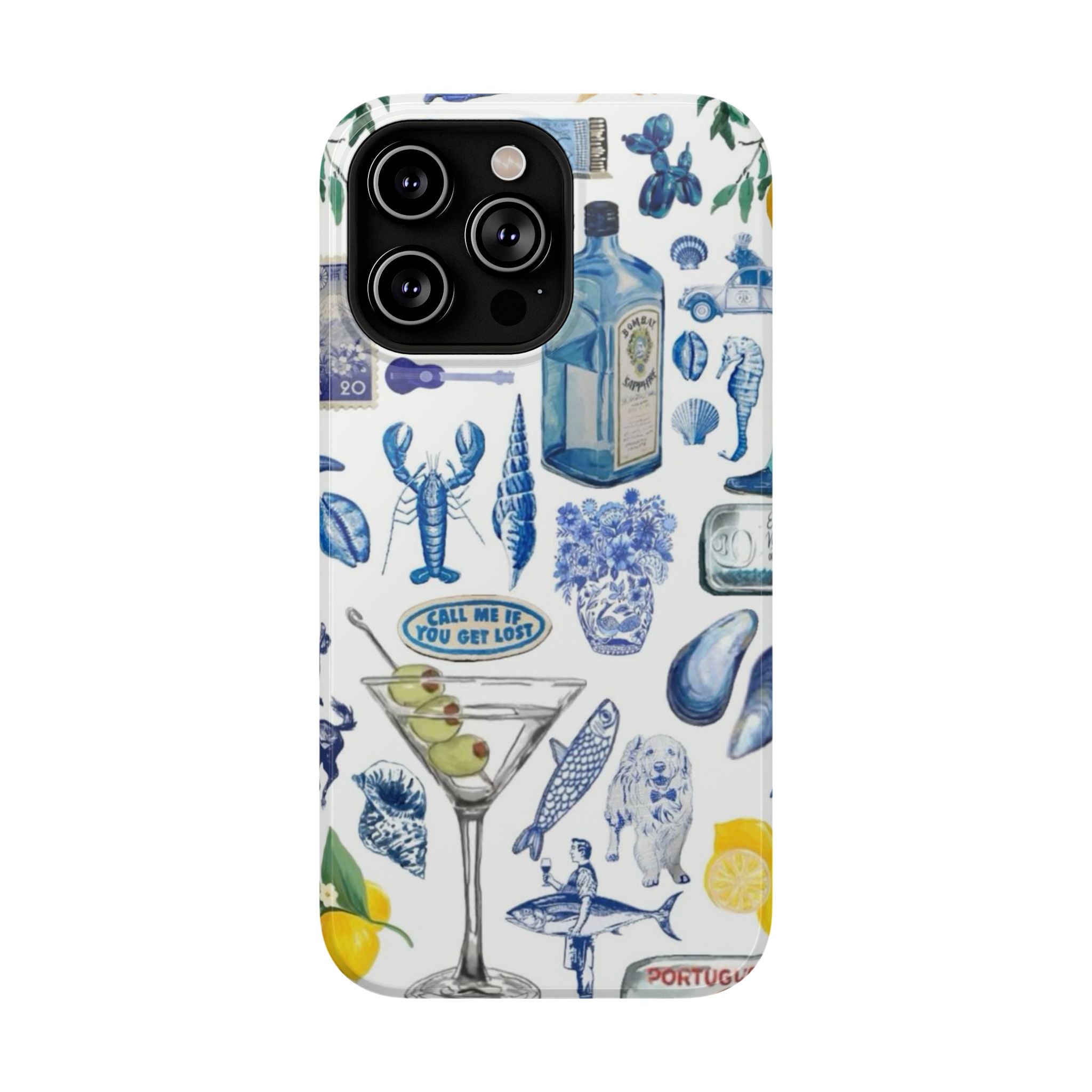 “call me” protective phone case