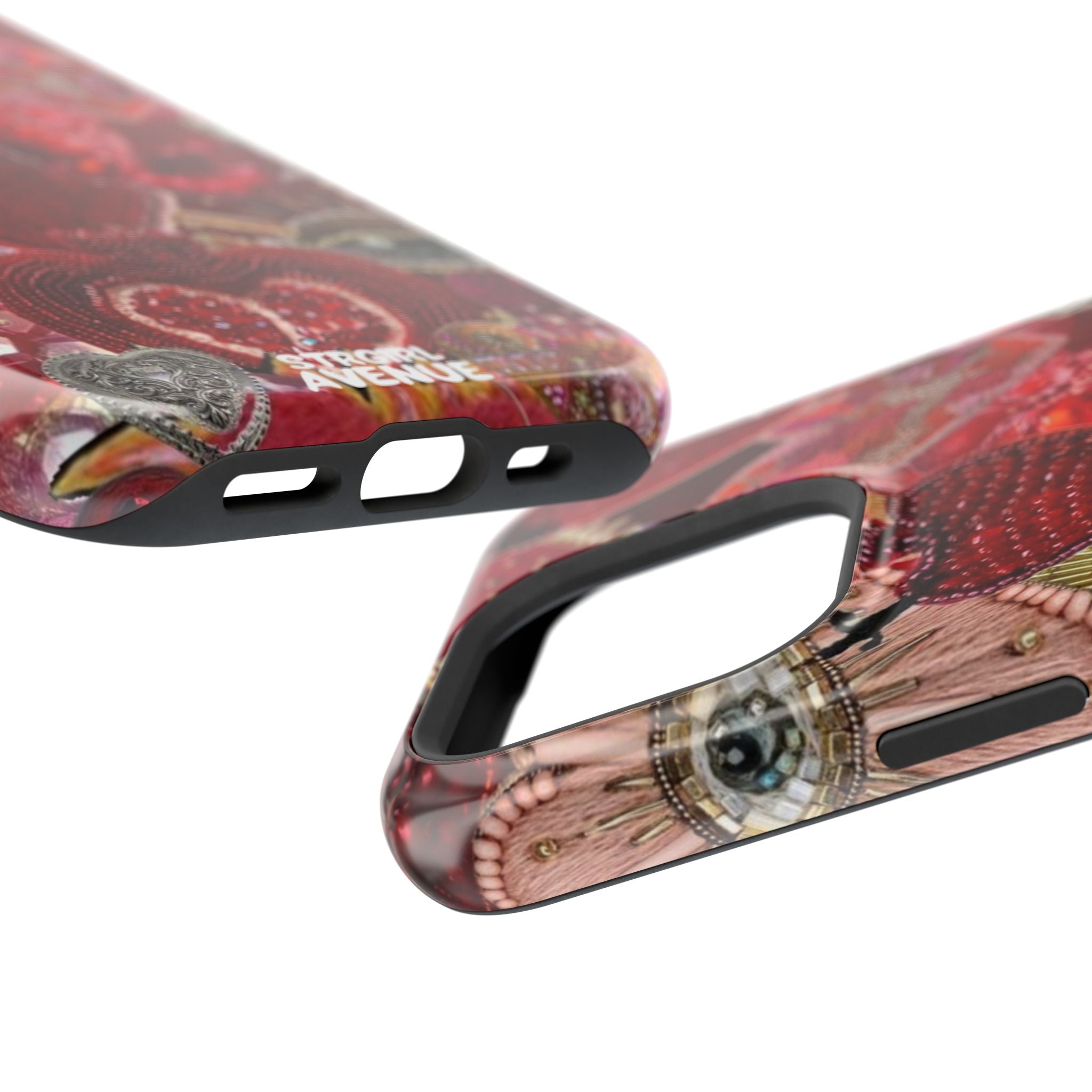 “Red jewel ” protective phone case