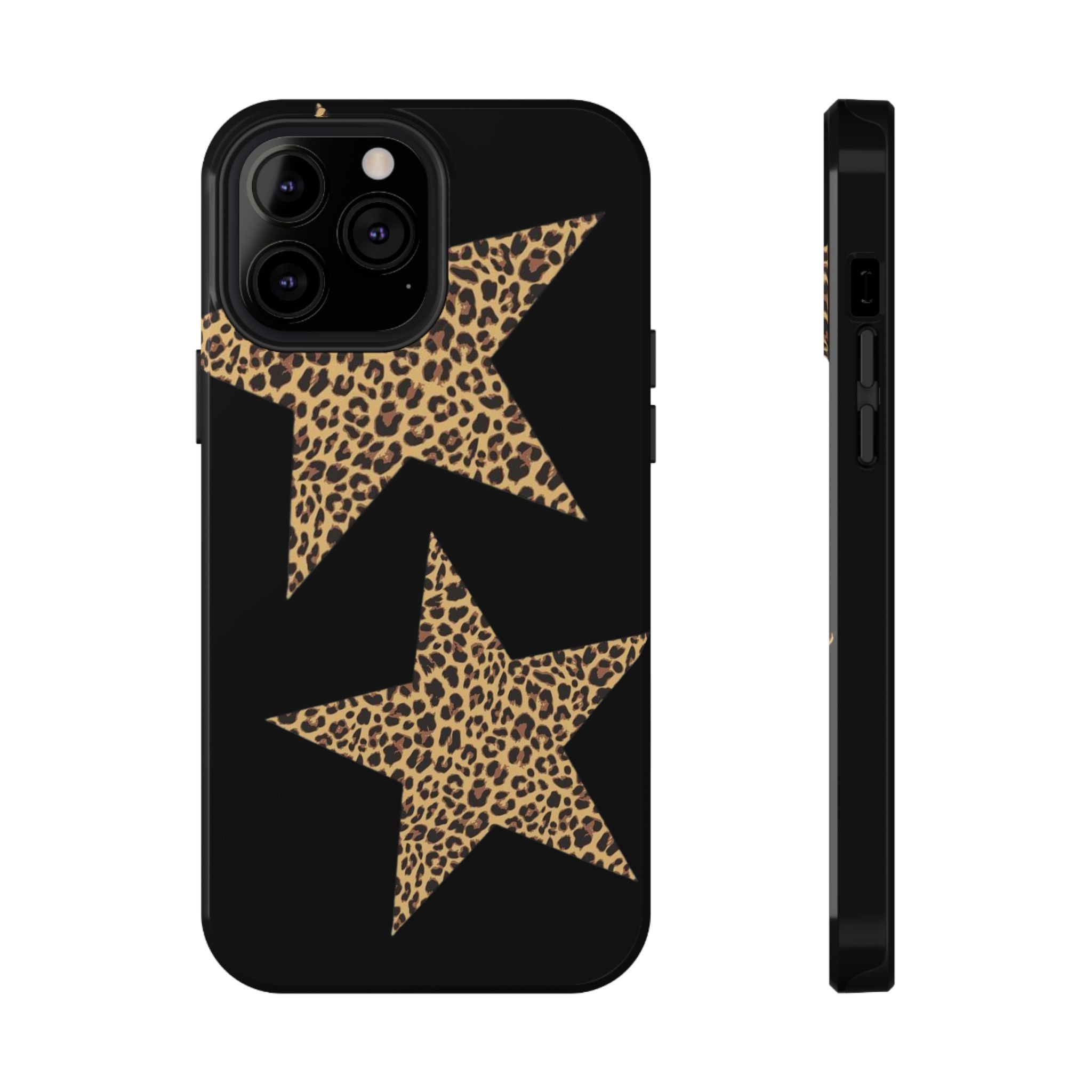 “leopard stars”protective phone case