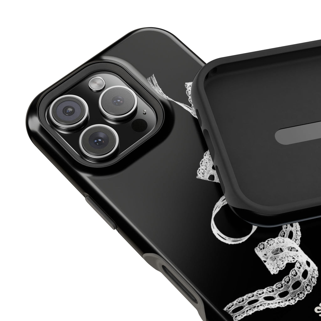 “lace tied” protective phone case