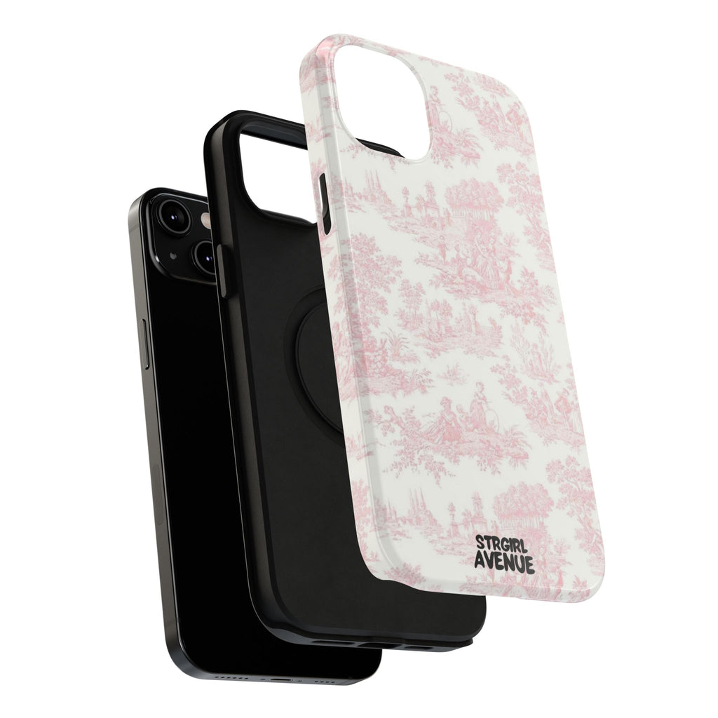 “Pink gardens” protective phone case