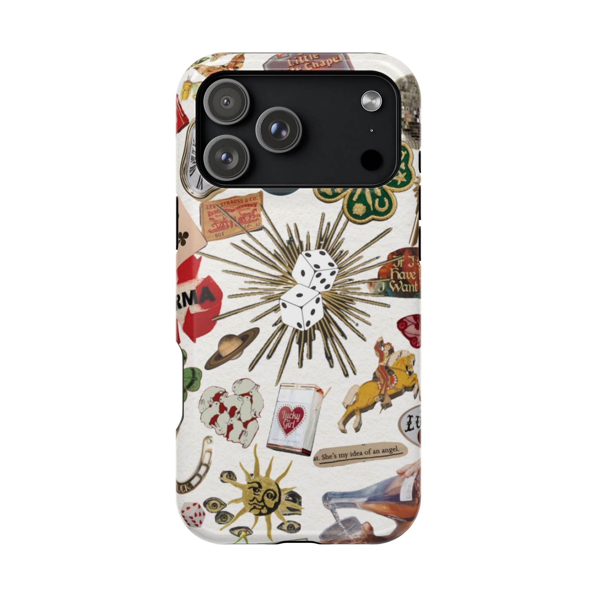 “throw a dice” protective phone case