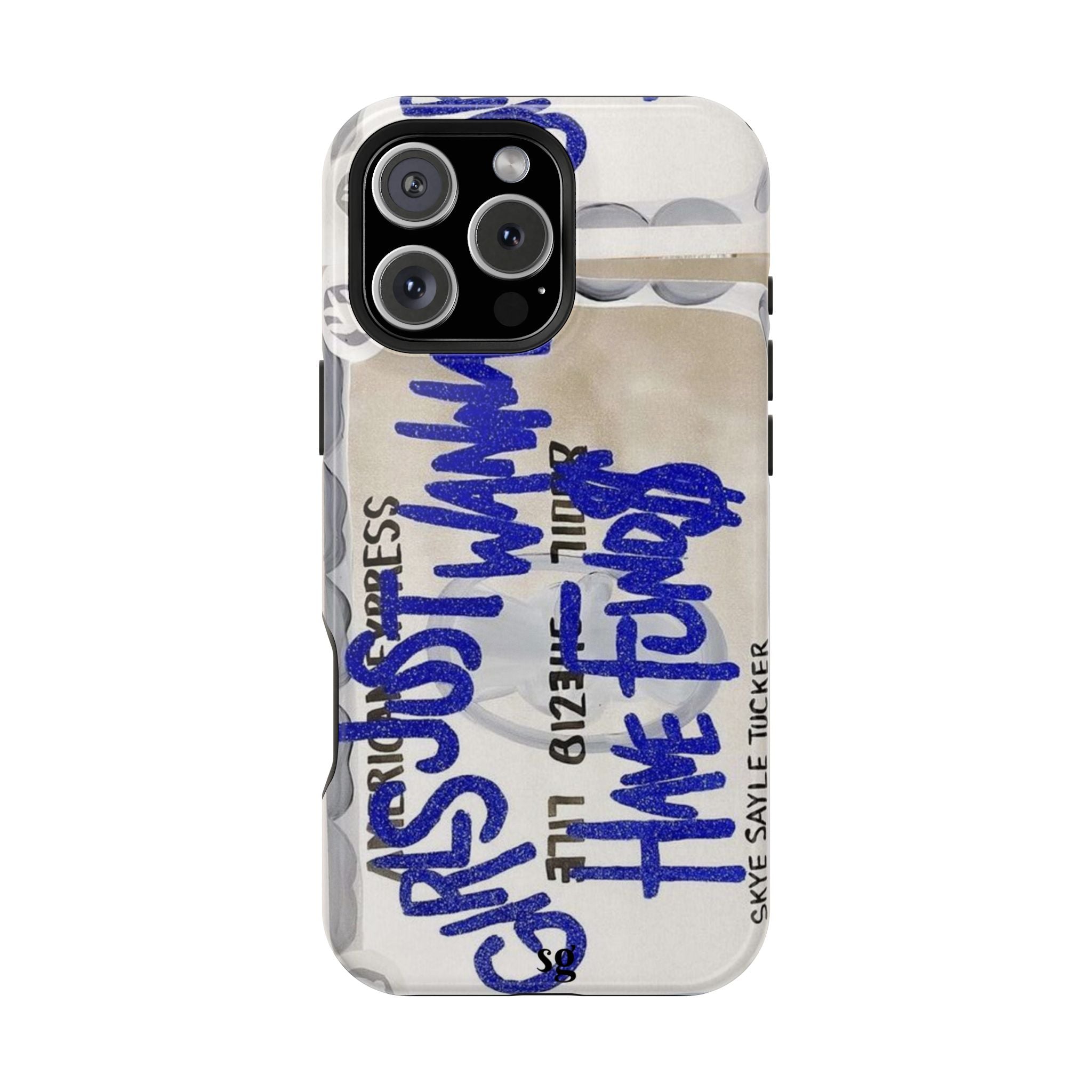 “girls just wanna have funds” protective phone case