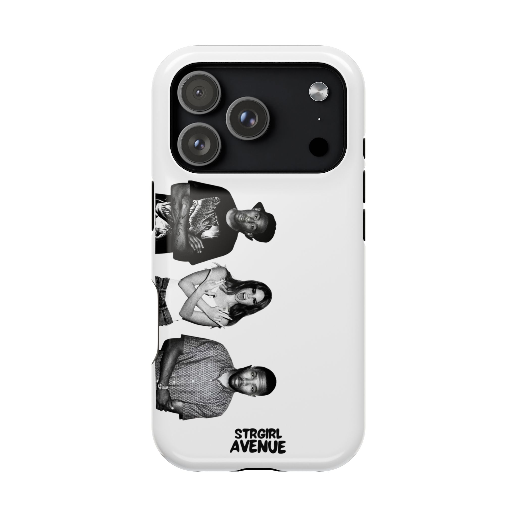 “golden trio” protective phone case