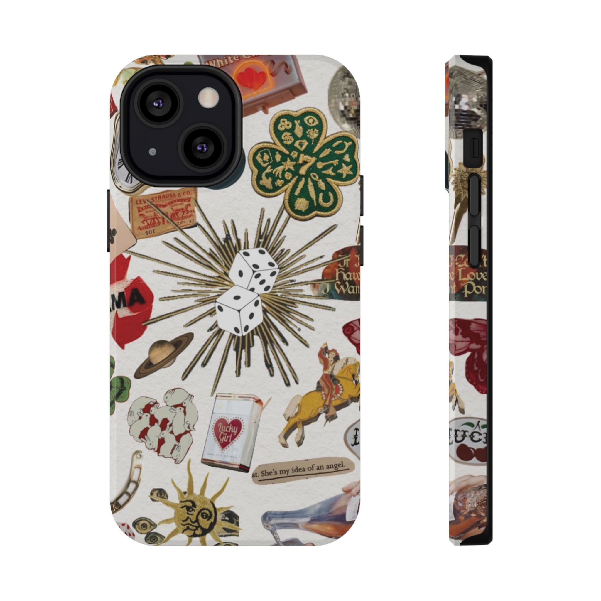 “throw a dice” protective phone case
