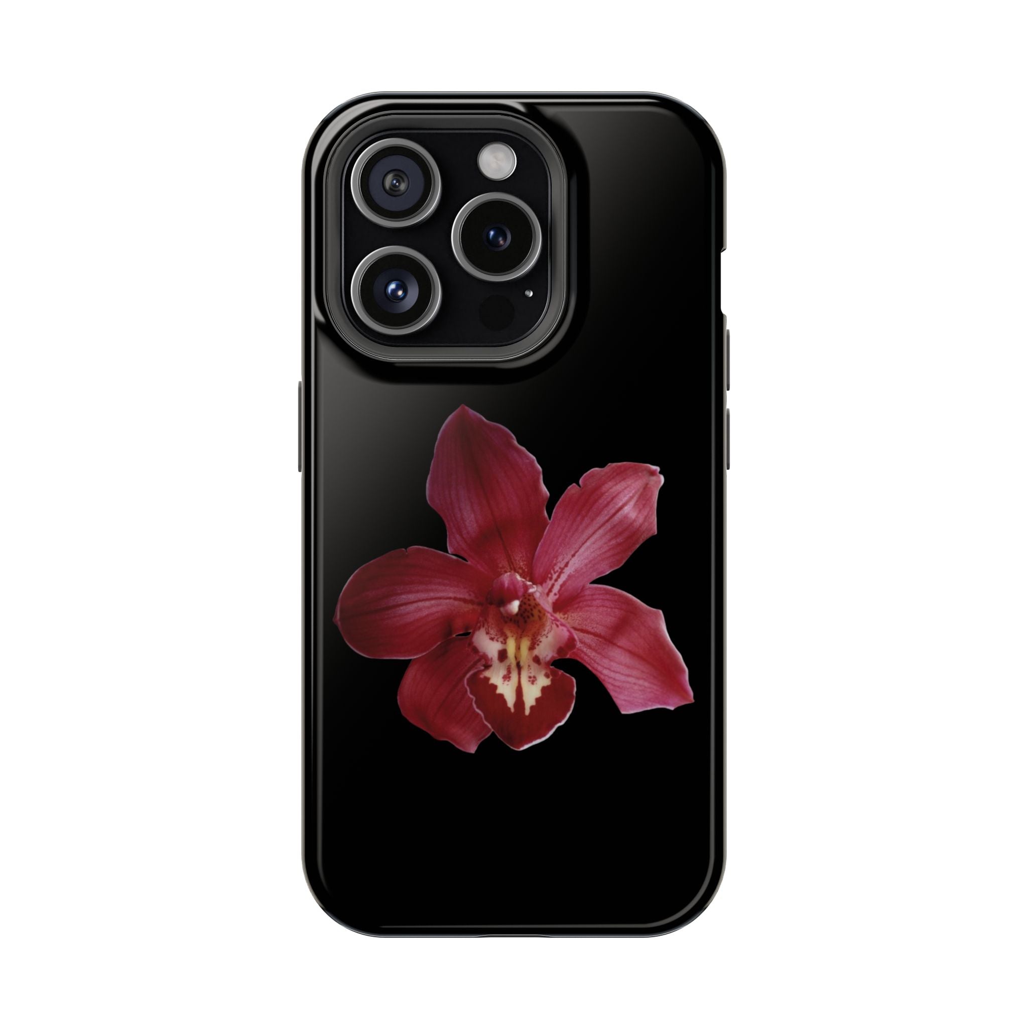 “orchid 00” protective phone case