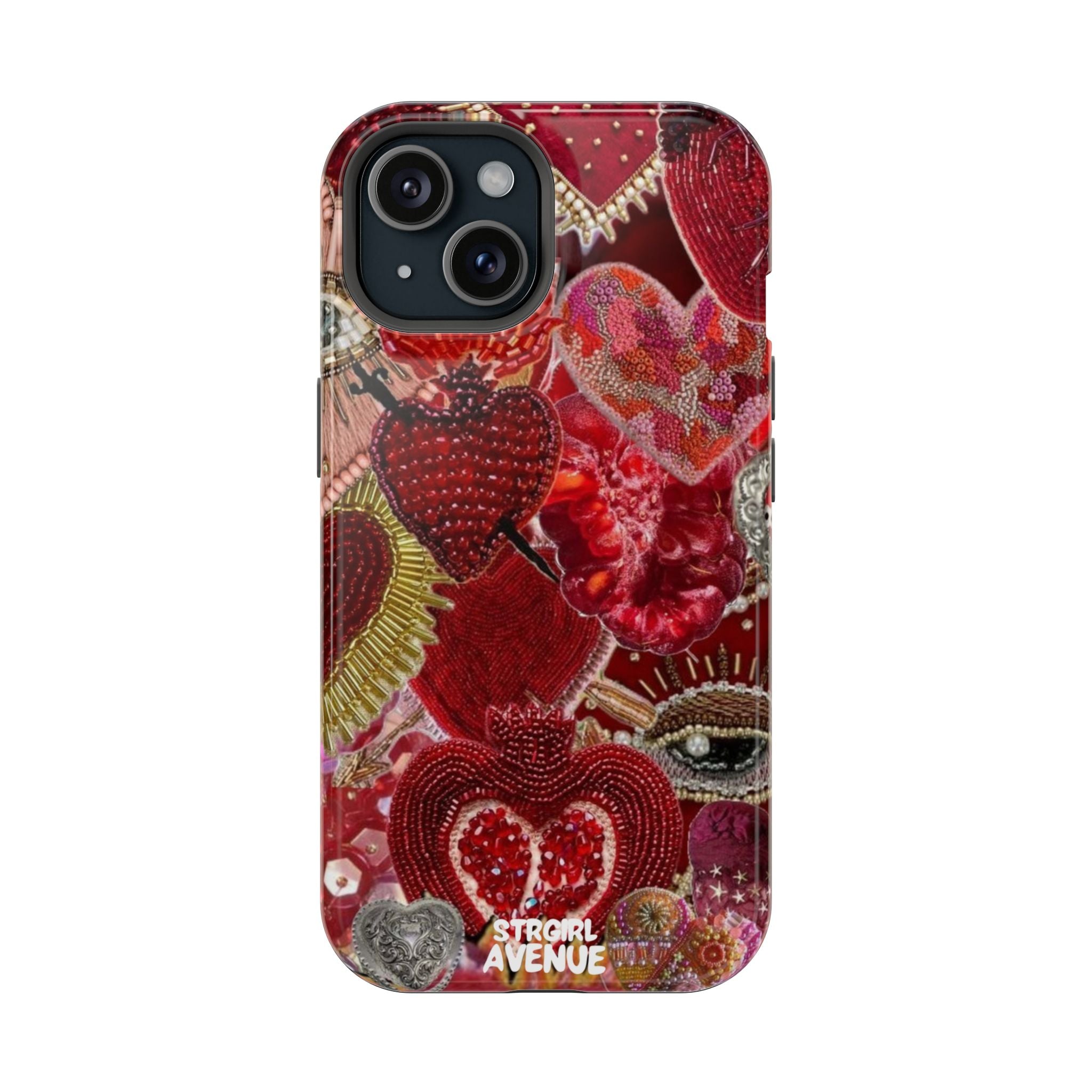 “Red jewel ” protective phone case