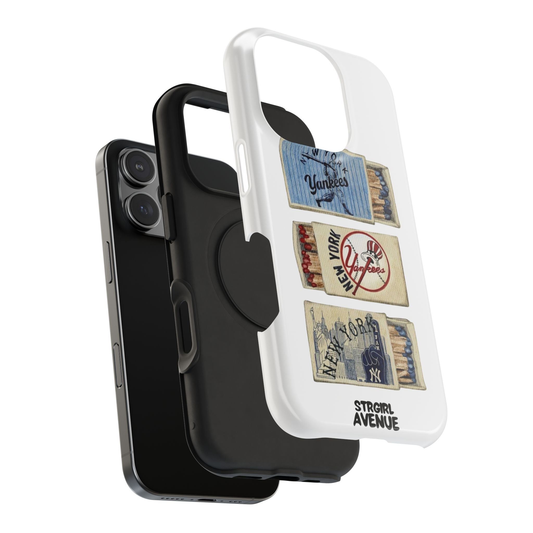 “Yankees match” protective phone case