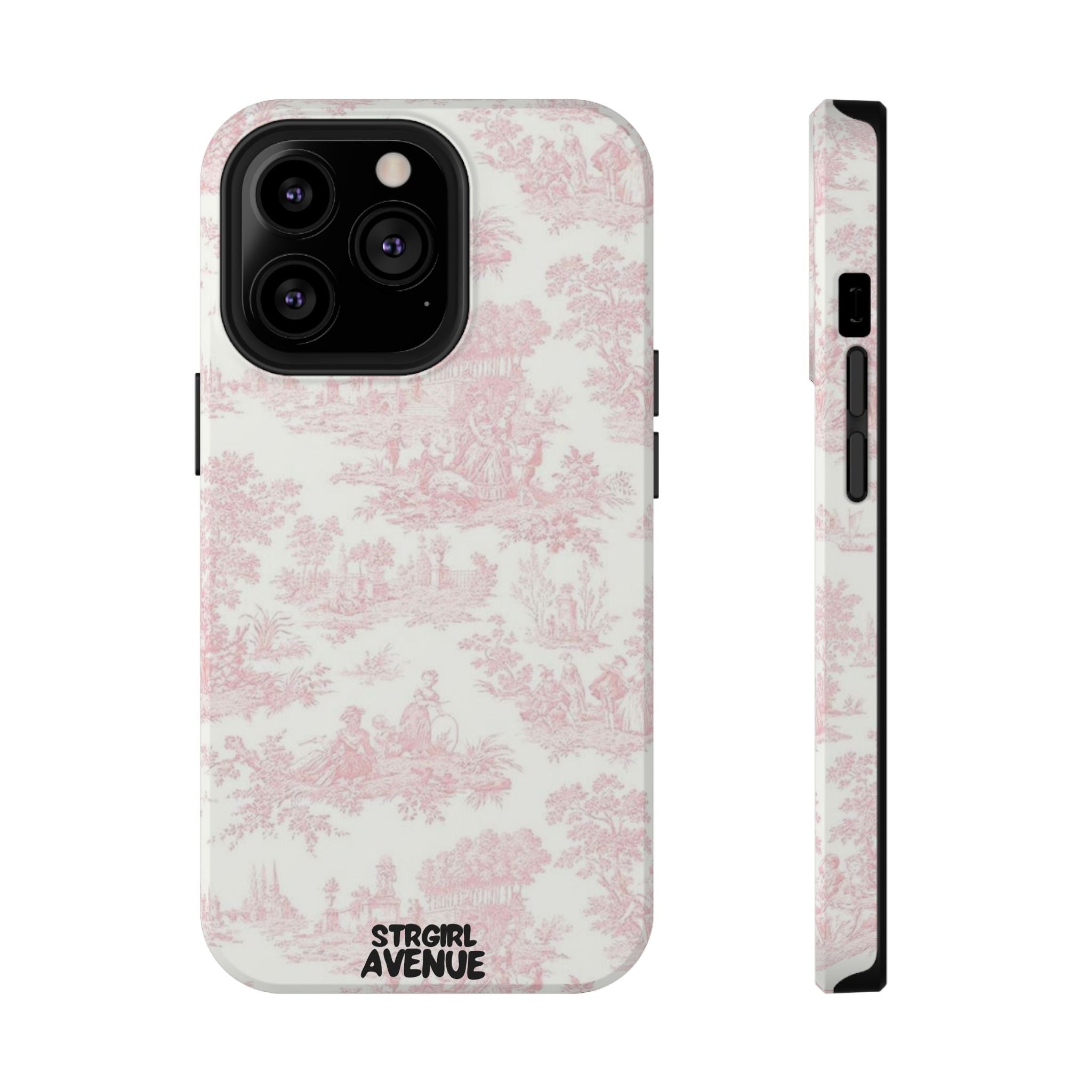 “Pink gardens” protective phone case