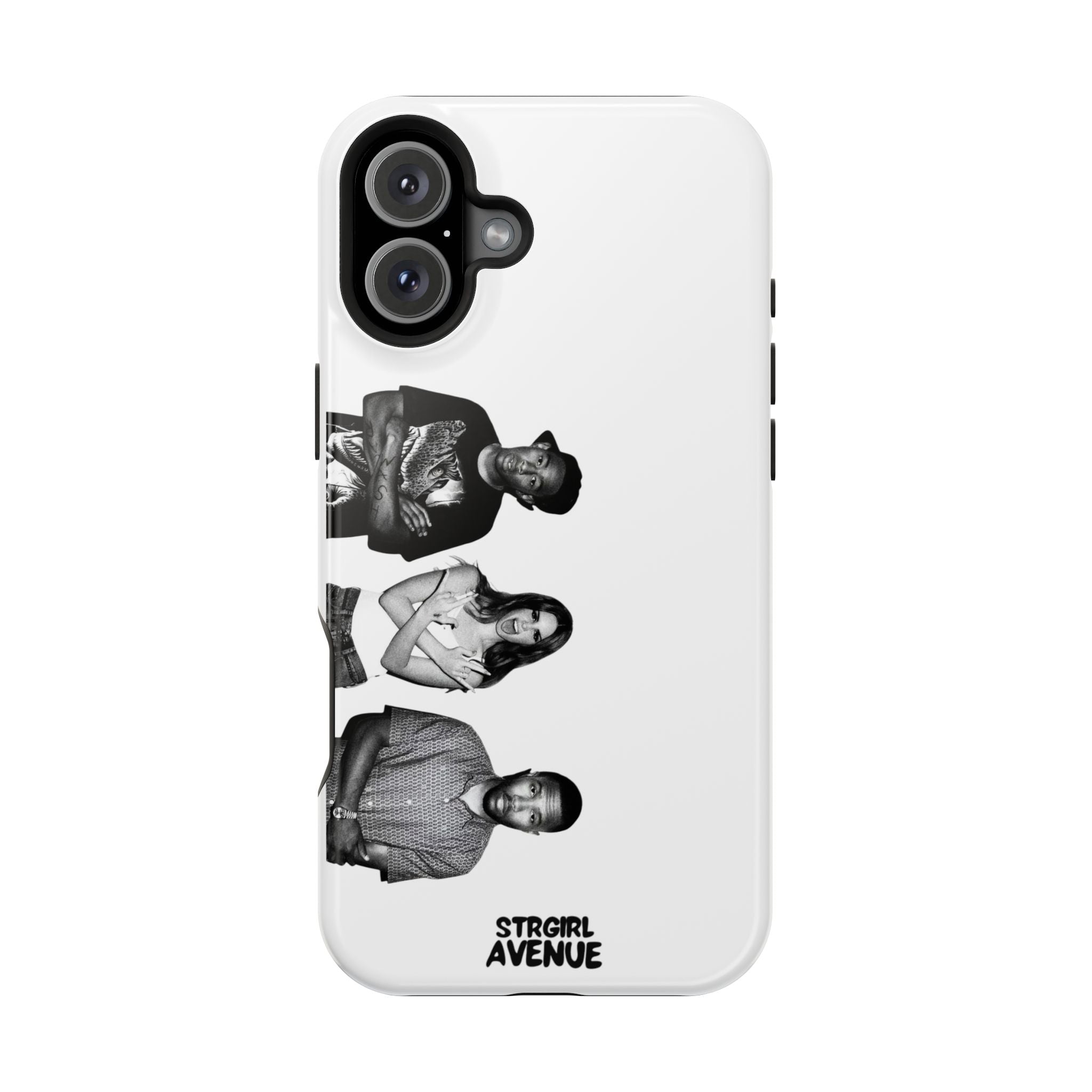 “golden trio” protective phone case