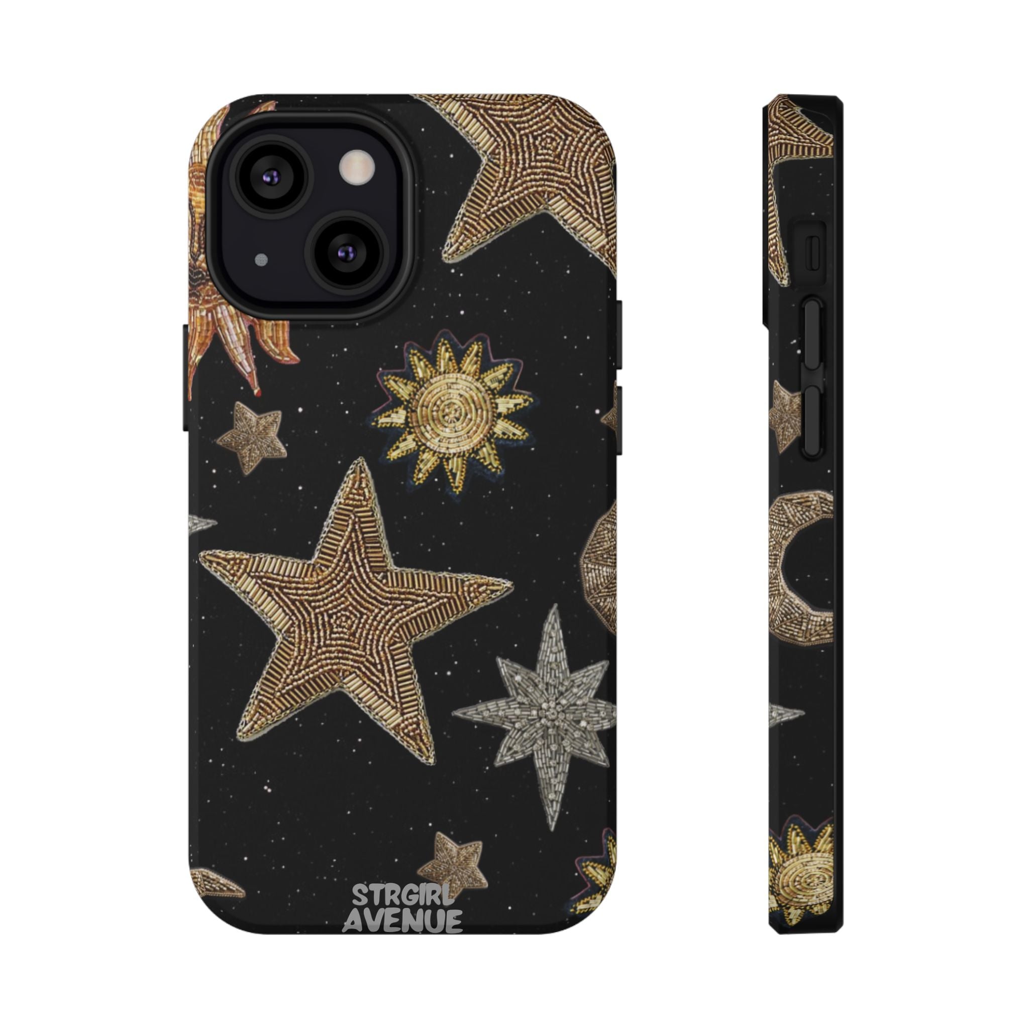 “Cosmic glow” protective phone case