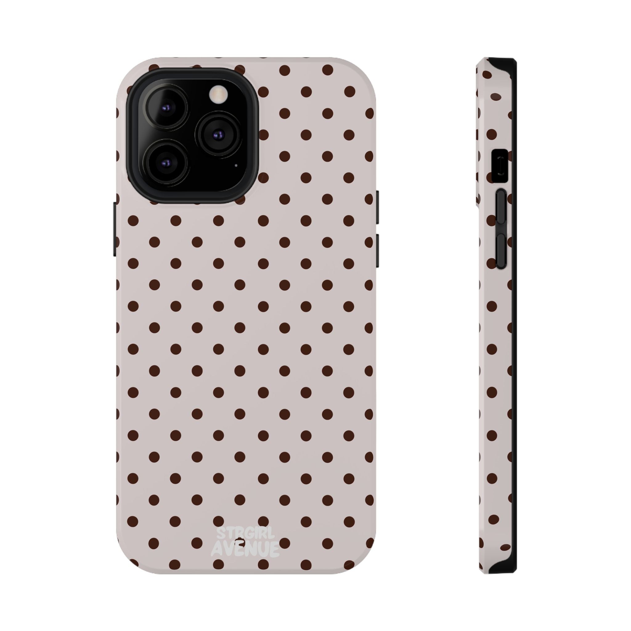 “Straw choc” protective phone case