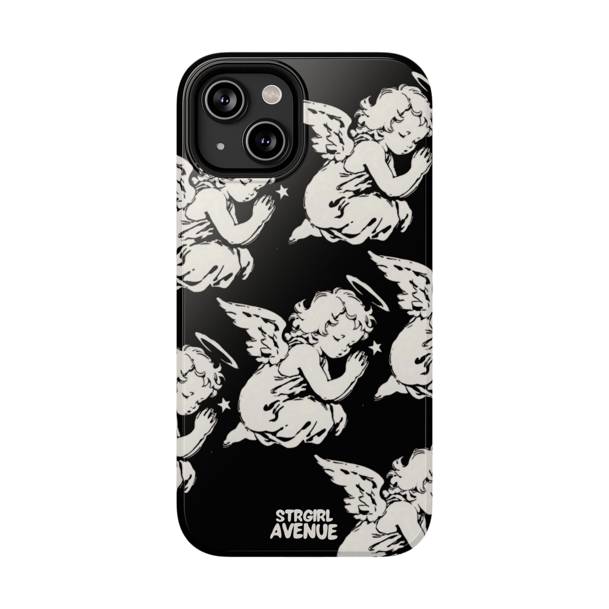 “angels prayers” protective phone case