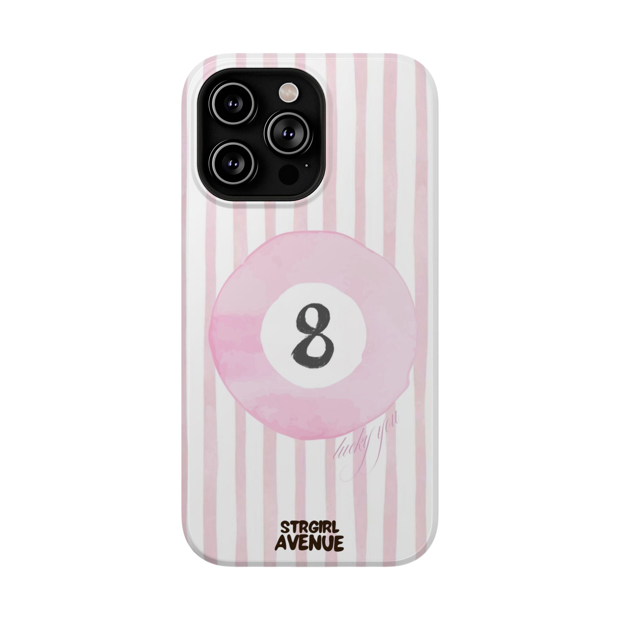 “lucky you ” protective phone case