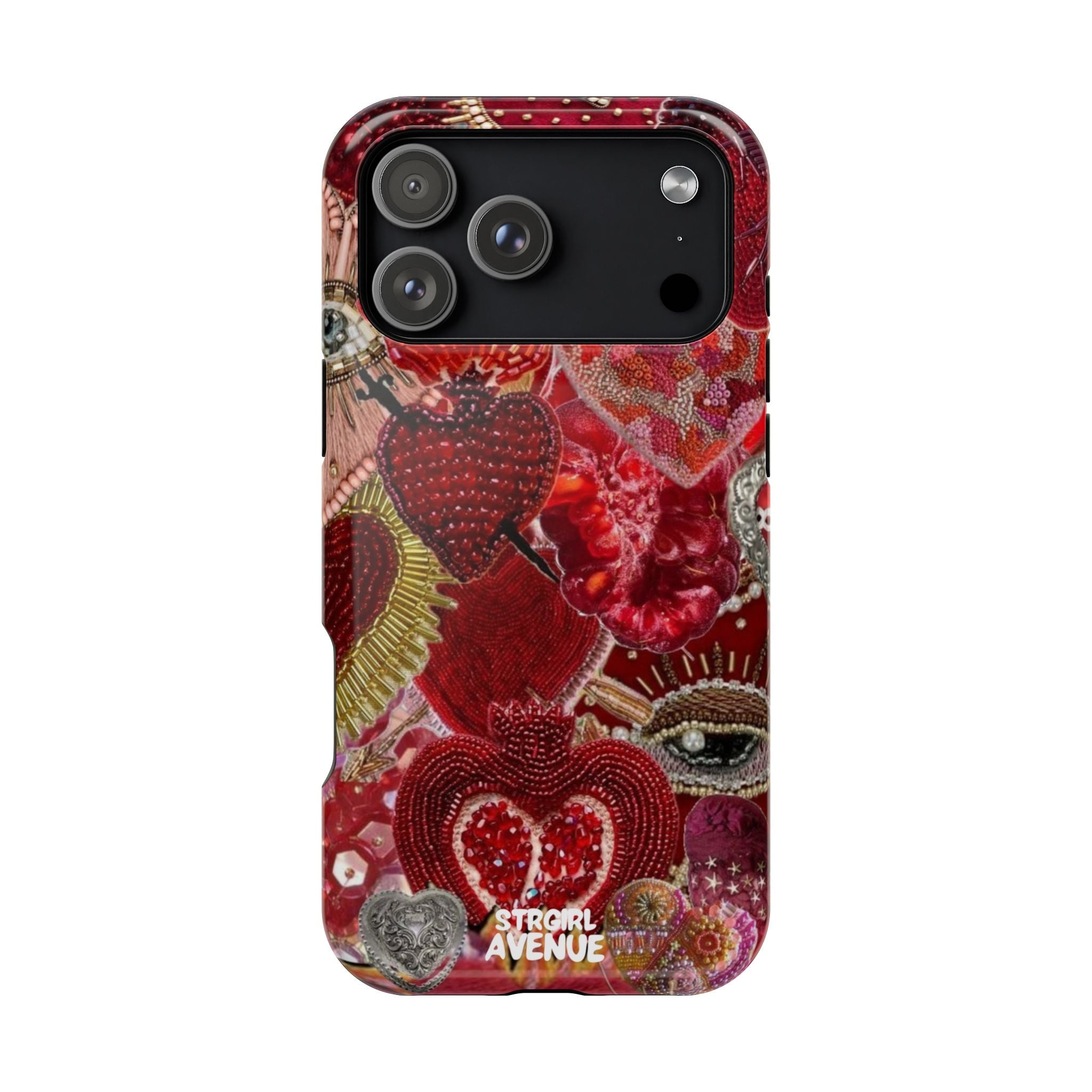 “Red jewel ” protective phone case
