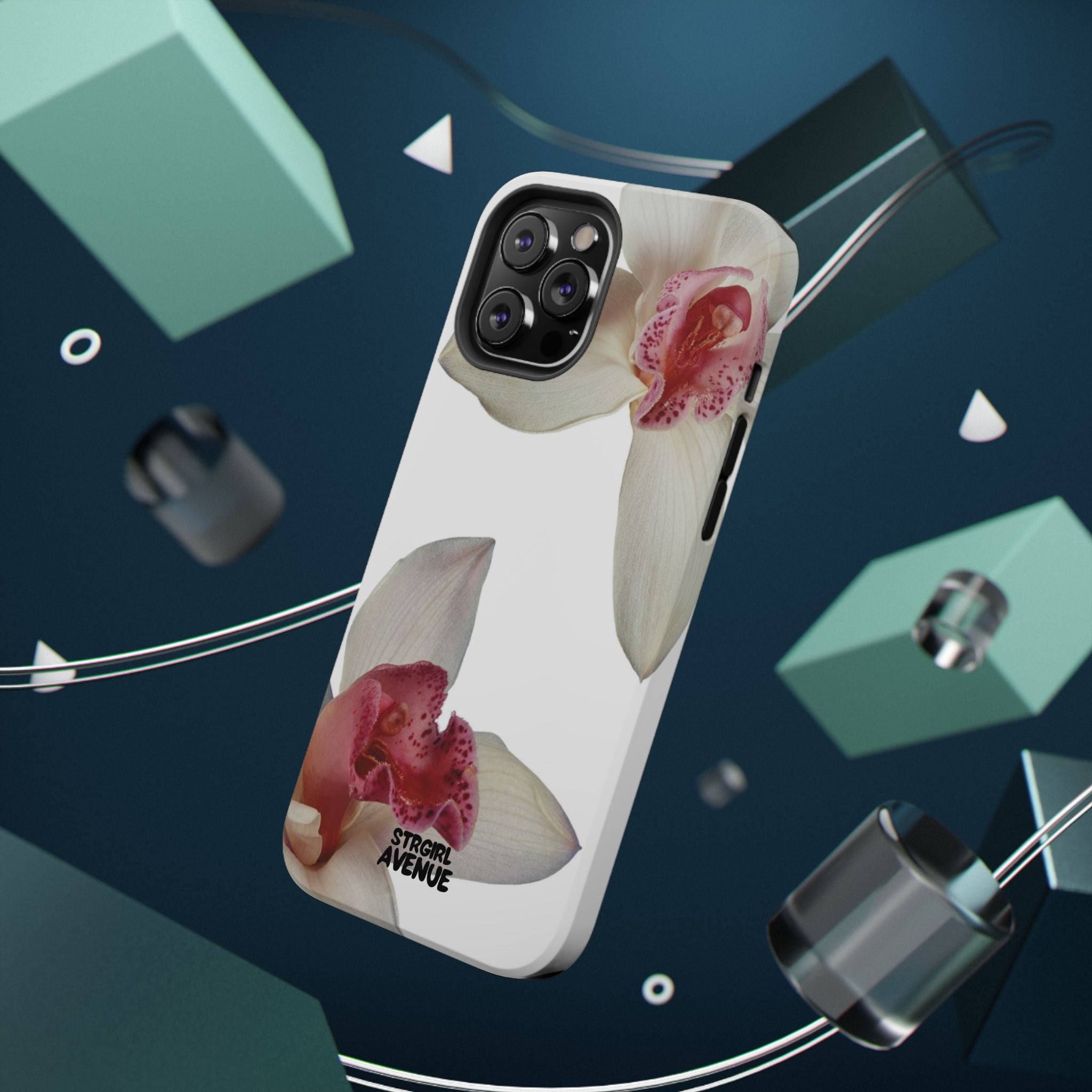 “Orchid 04” protective phone case