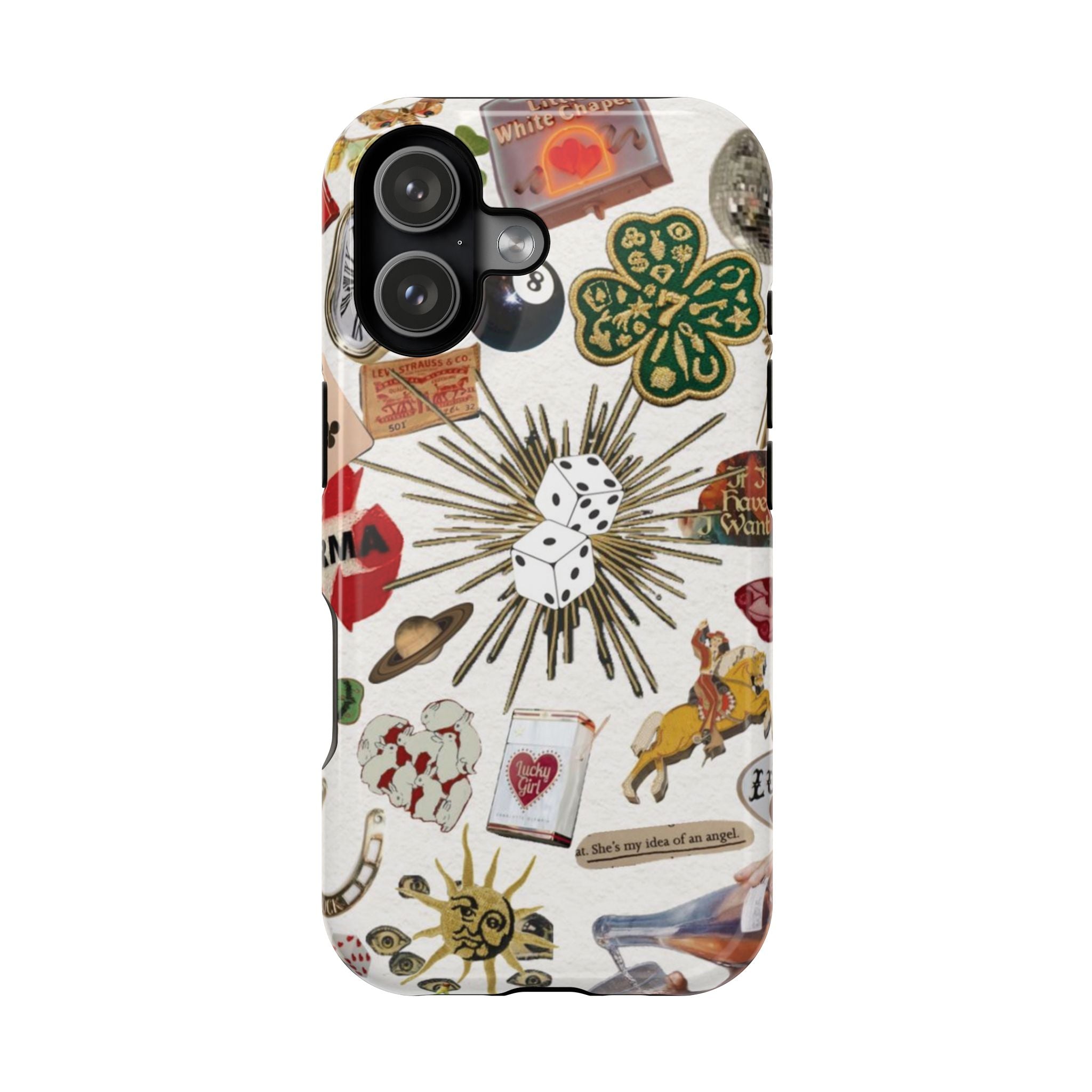 “throw a dice” protective phone case