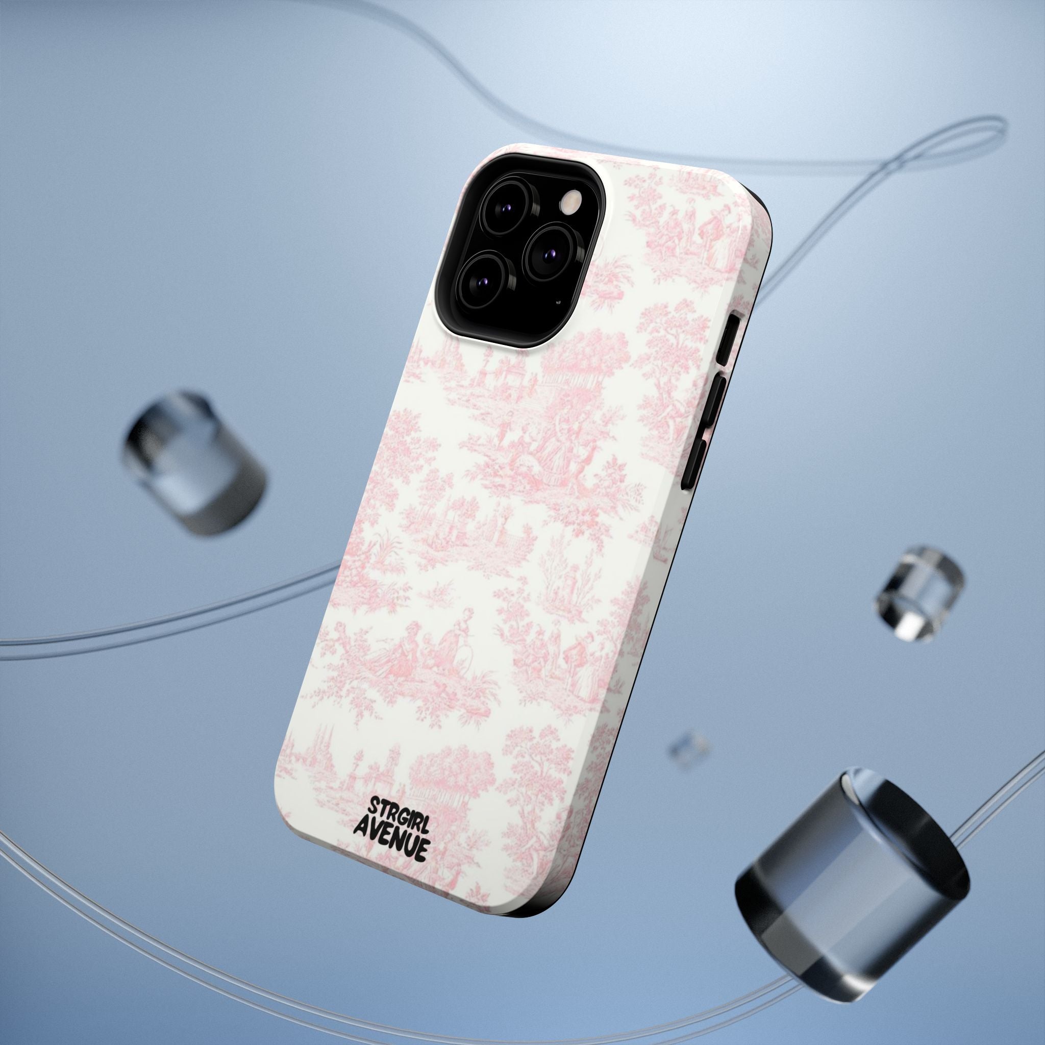 “Pink gardens” protective phone case