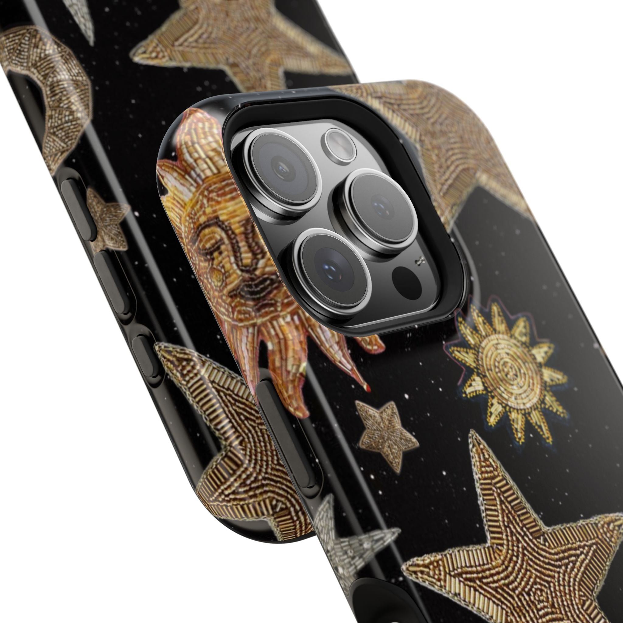 “Cosmic glow” protective phone case