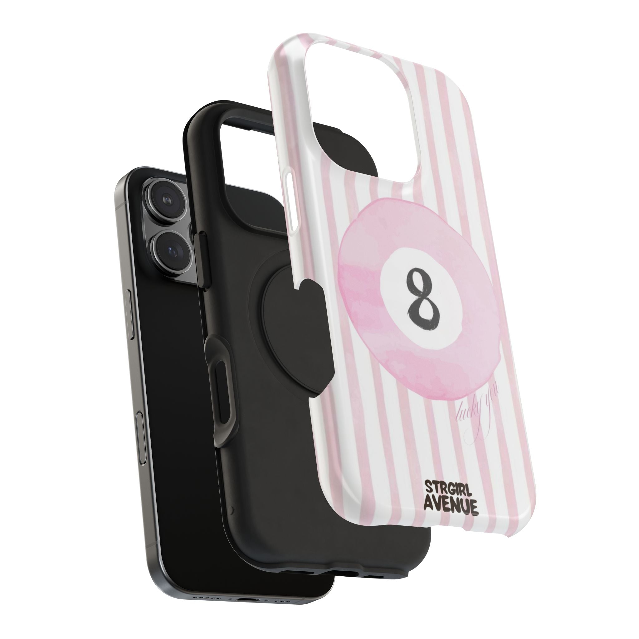 “lucky you ” protective phone case