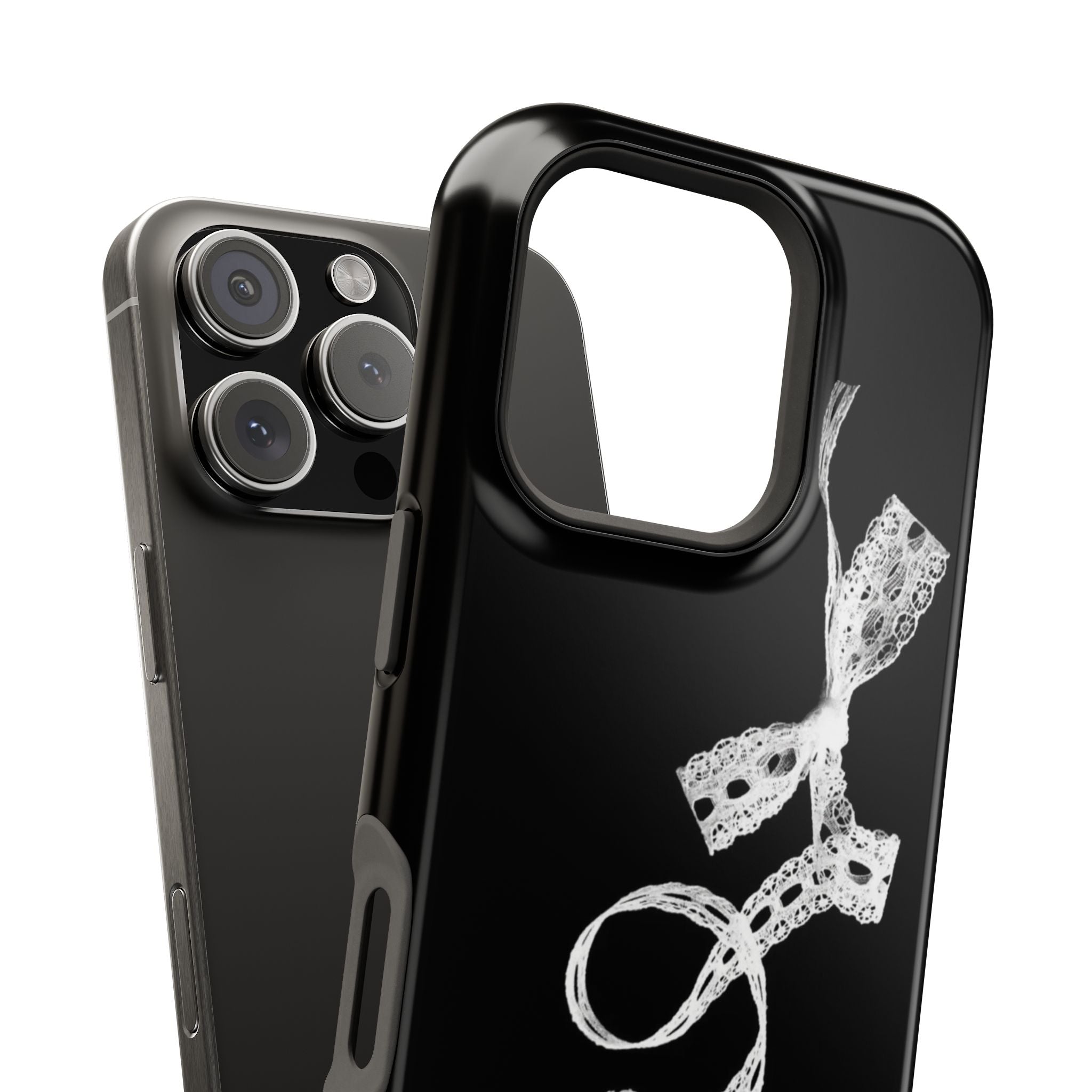 “lace tied” protective phone case