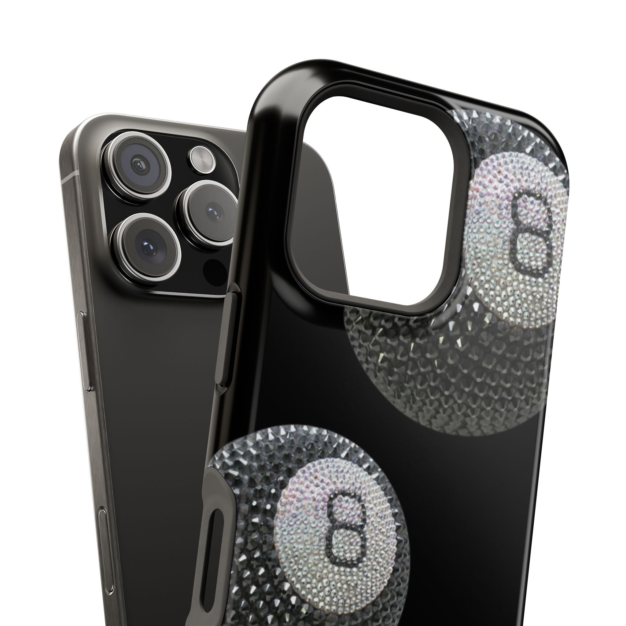 “black 8 ball” protective phone case
