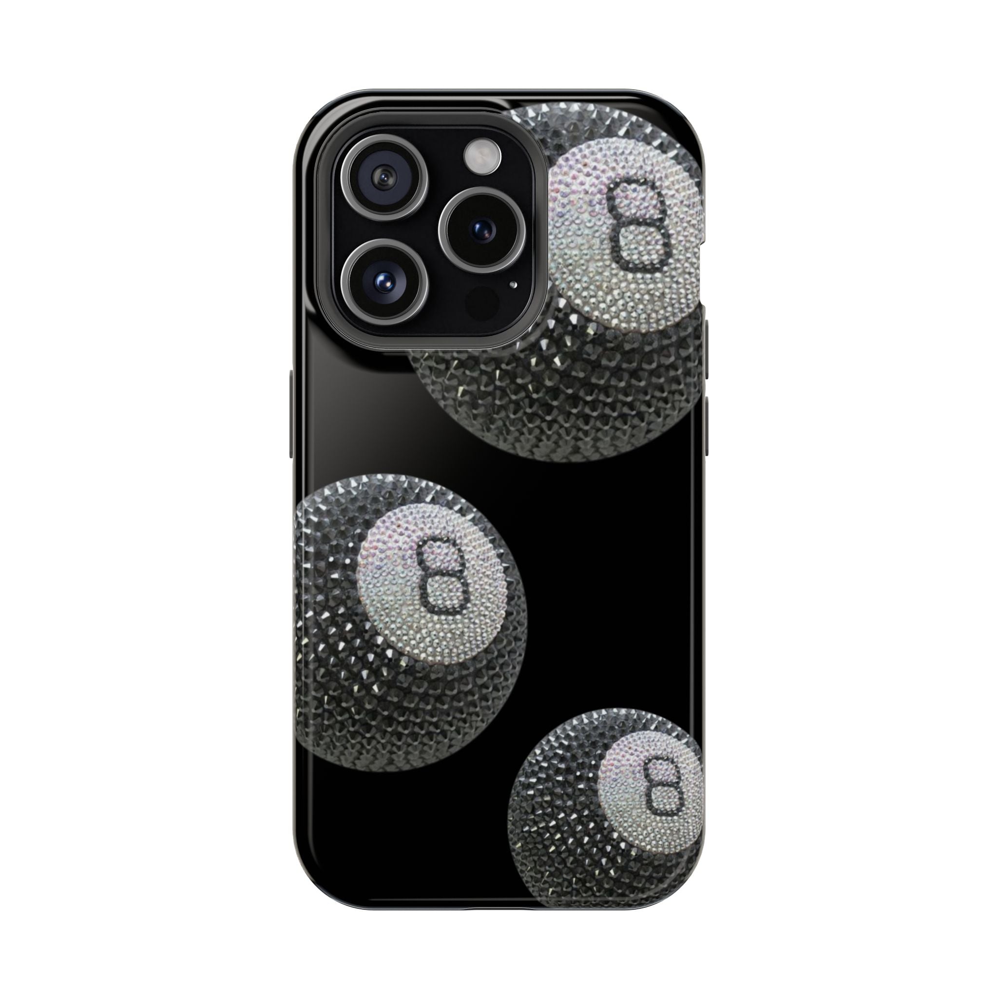 “black 8 ball” protective phone case