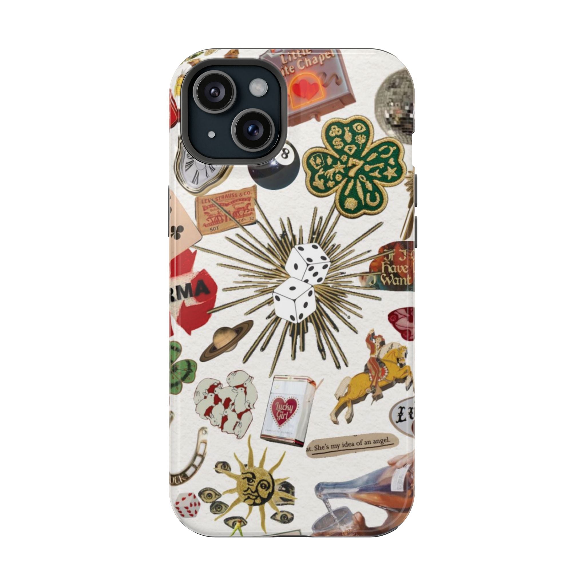 “throw a dice” protective phone case
