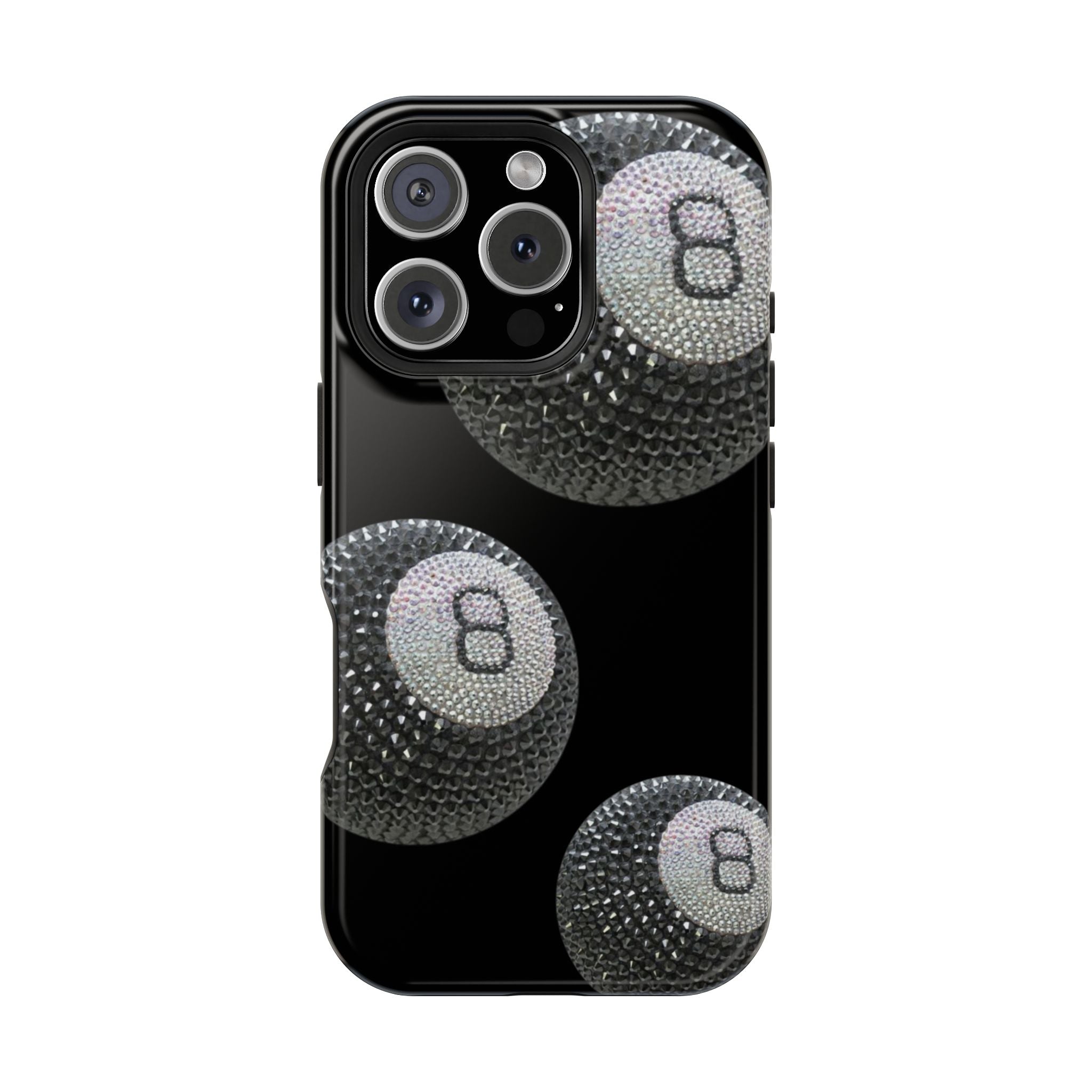 “black 8 ball” protective phone case
