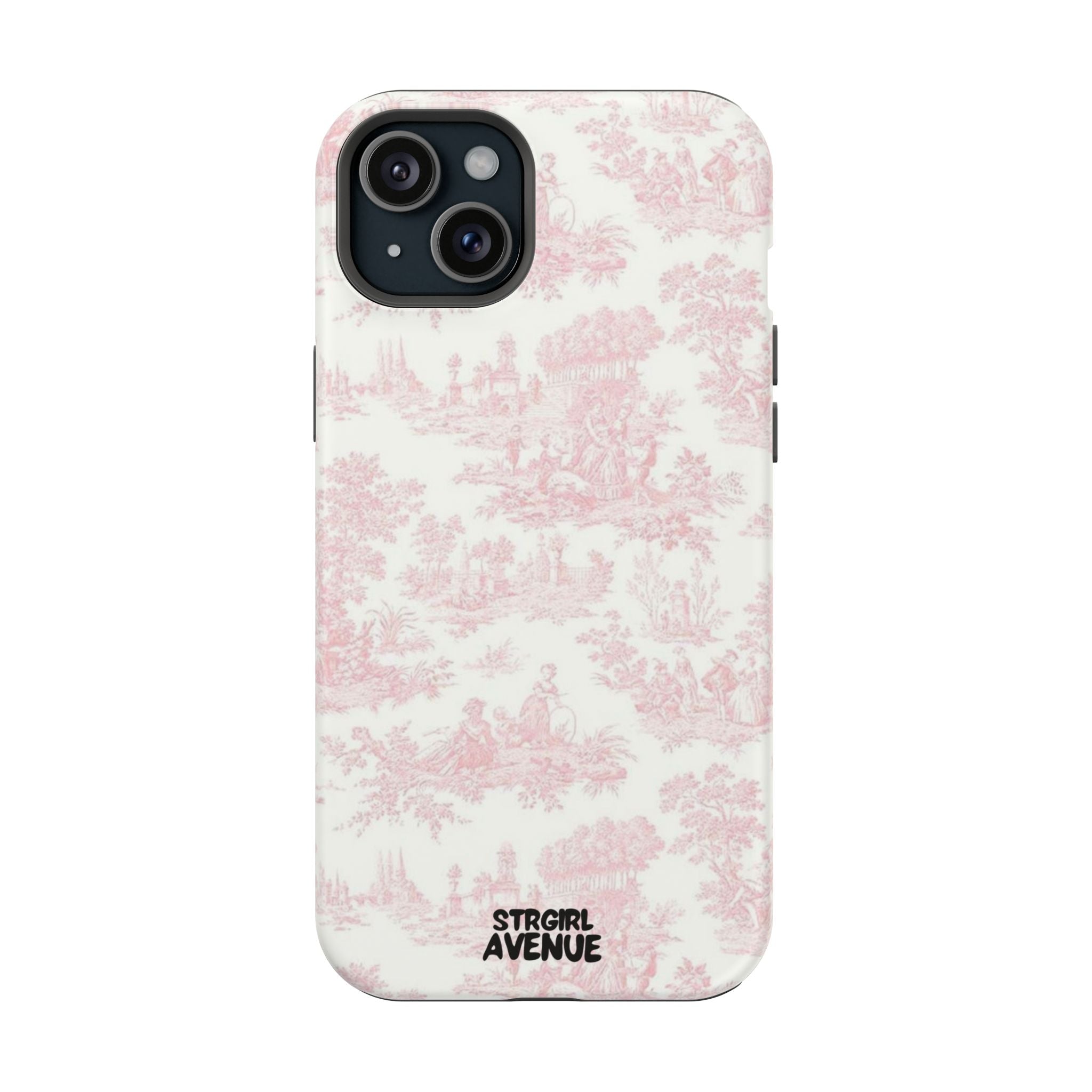 “Pink gardens” protective phone case