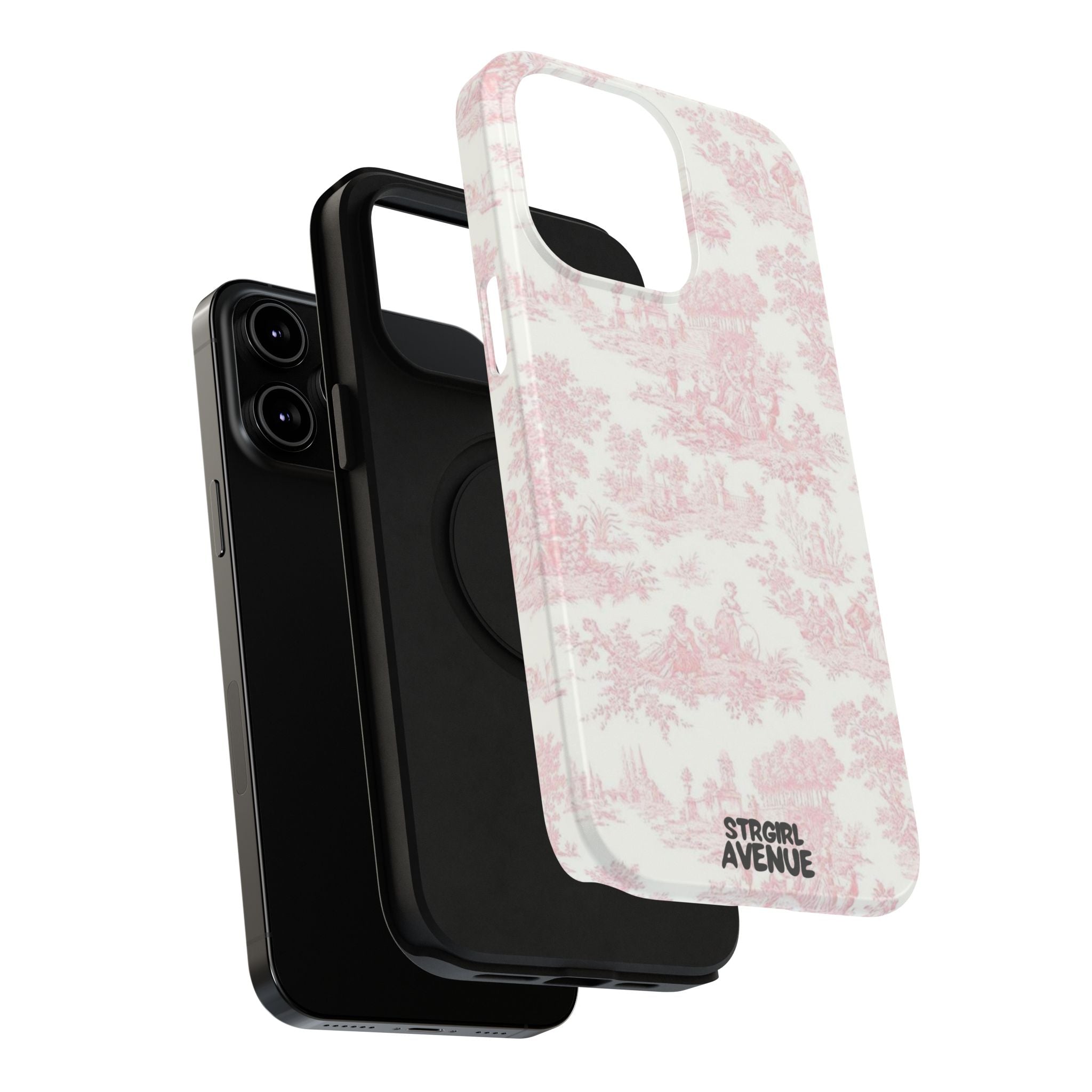 “Pink gardens” protective phone case